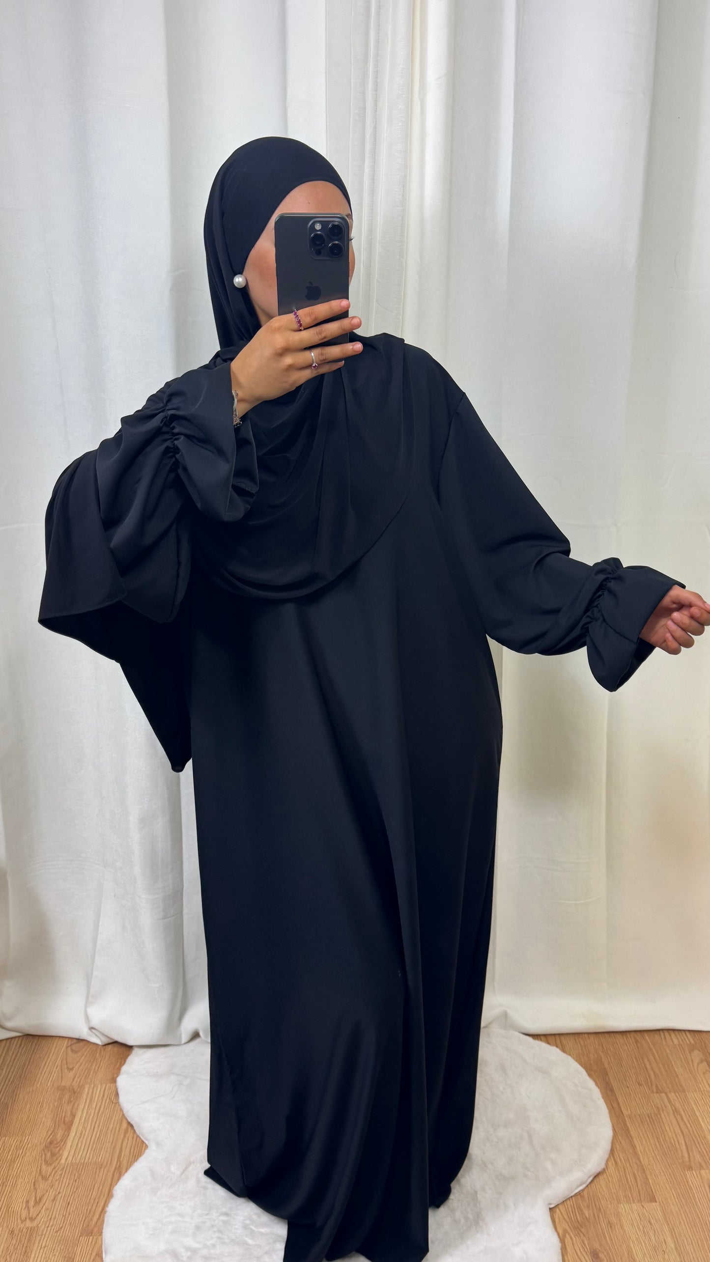 ABAYA ALBA - NOIR