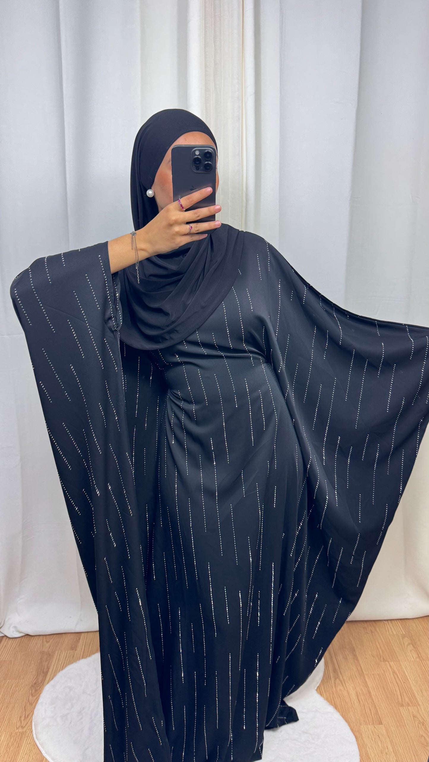 ABAYA ELÉA - NOIR