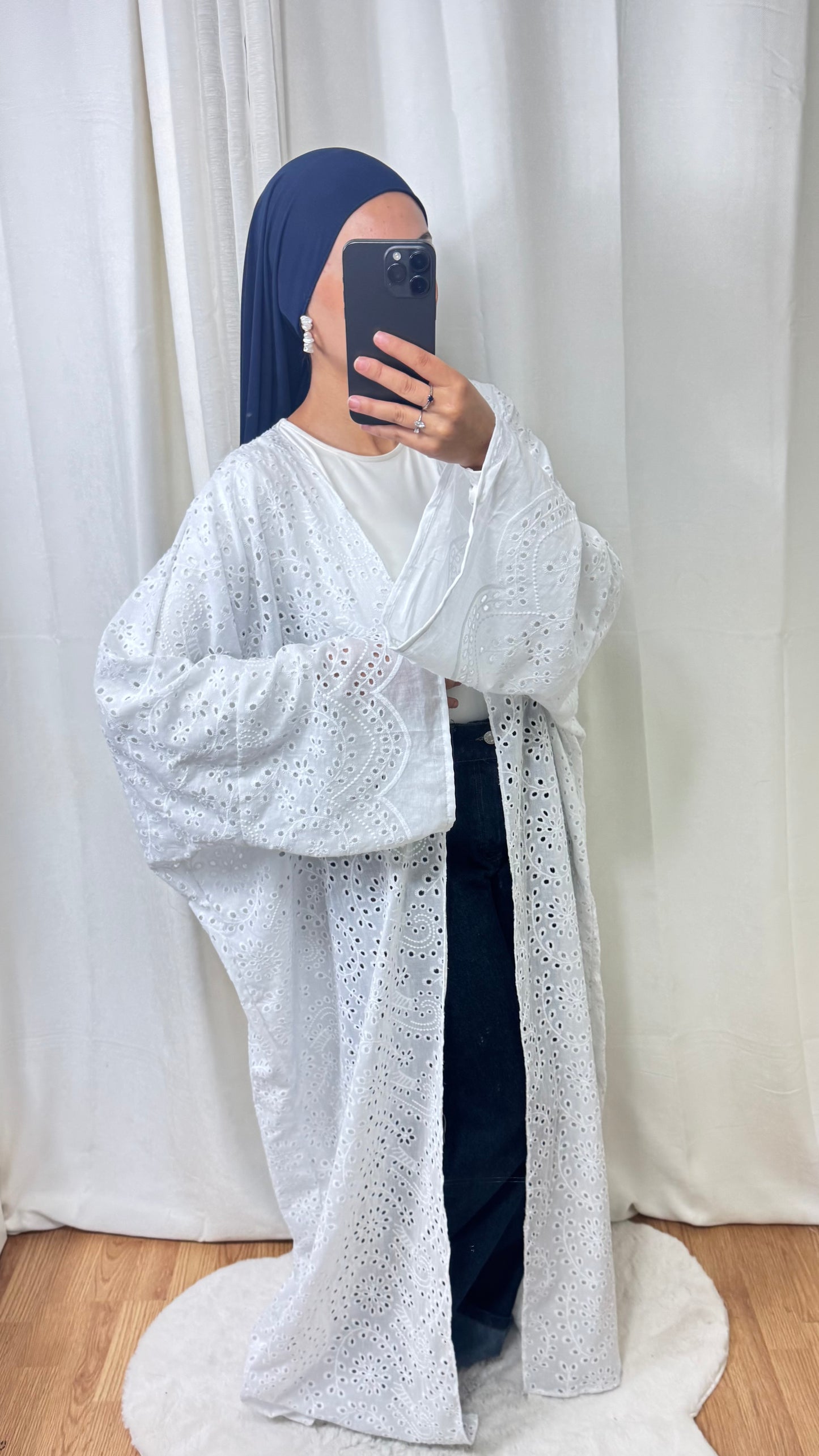 KIMONO CRÉATION ZAHRA - BLANC