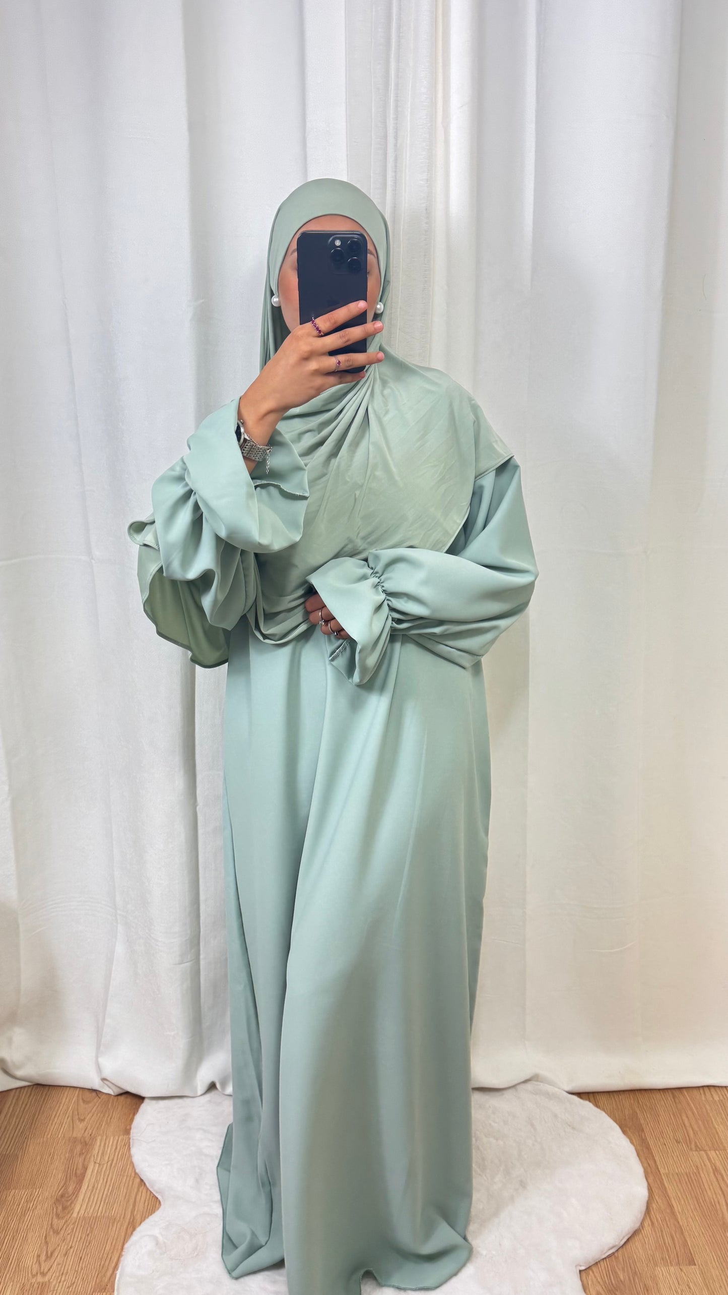 ABAYA ALBA - VERT D’EAU