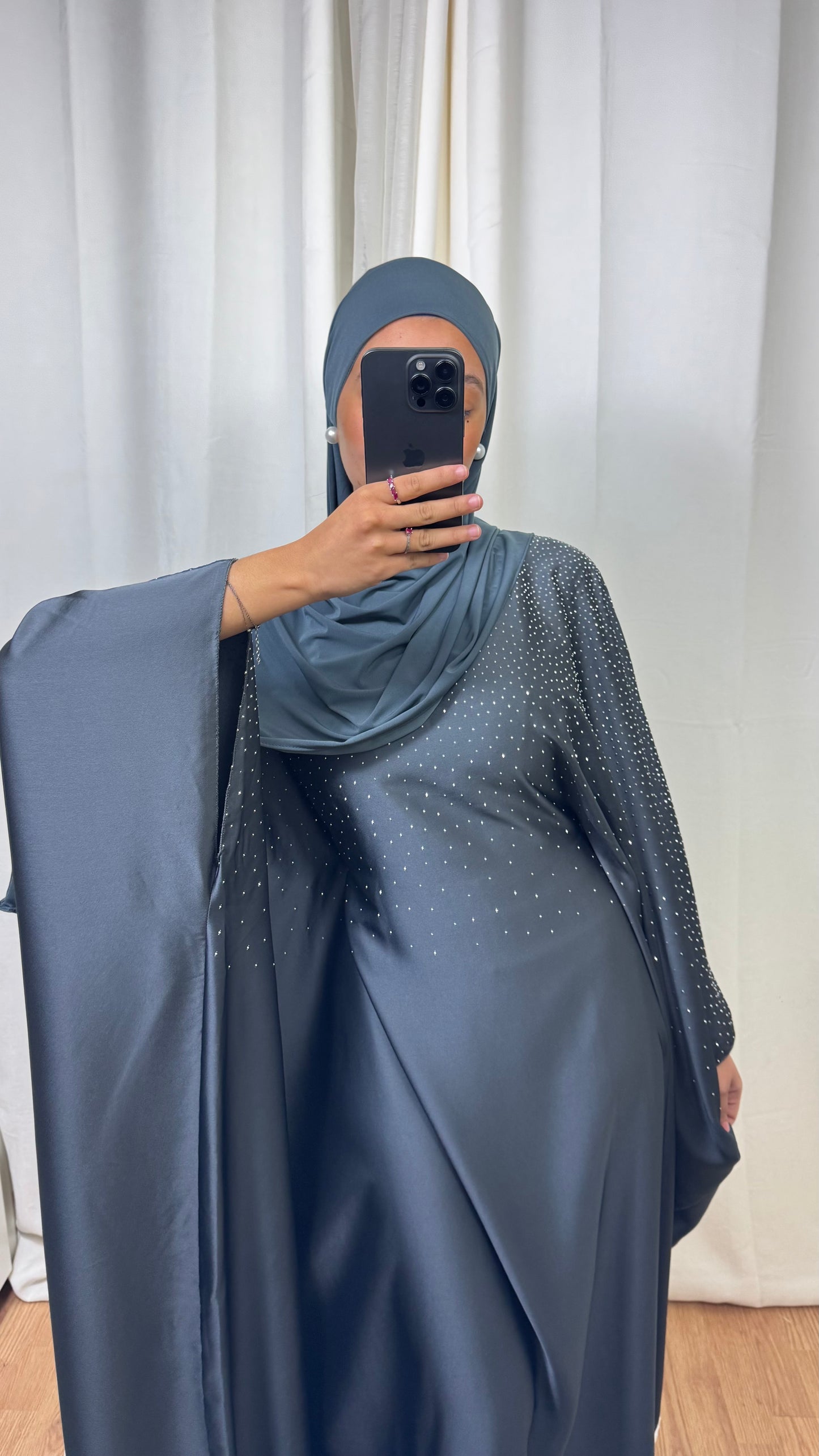 ABAYA EIRA - GRIS
