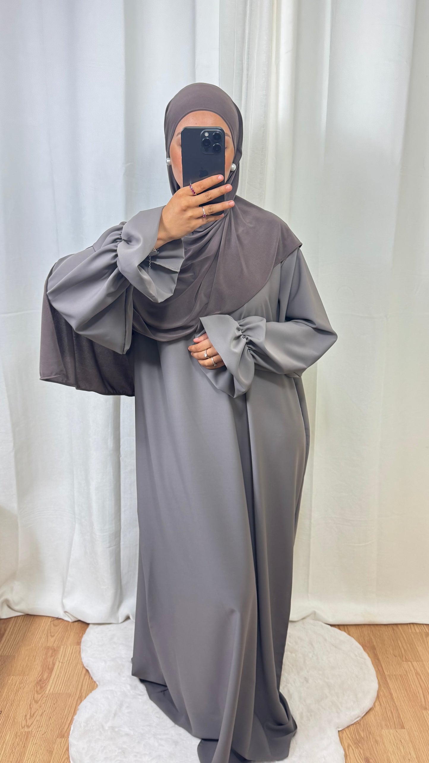 ABAYA ALBA - TAUPE