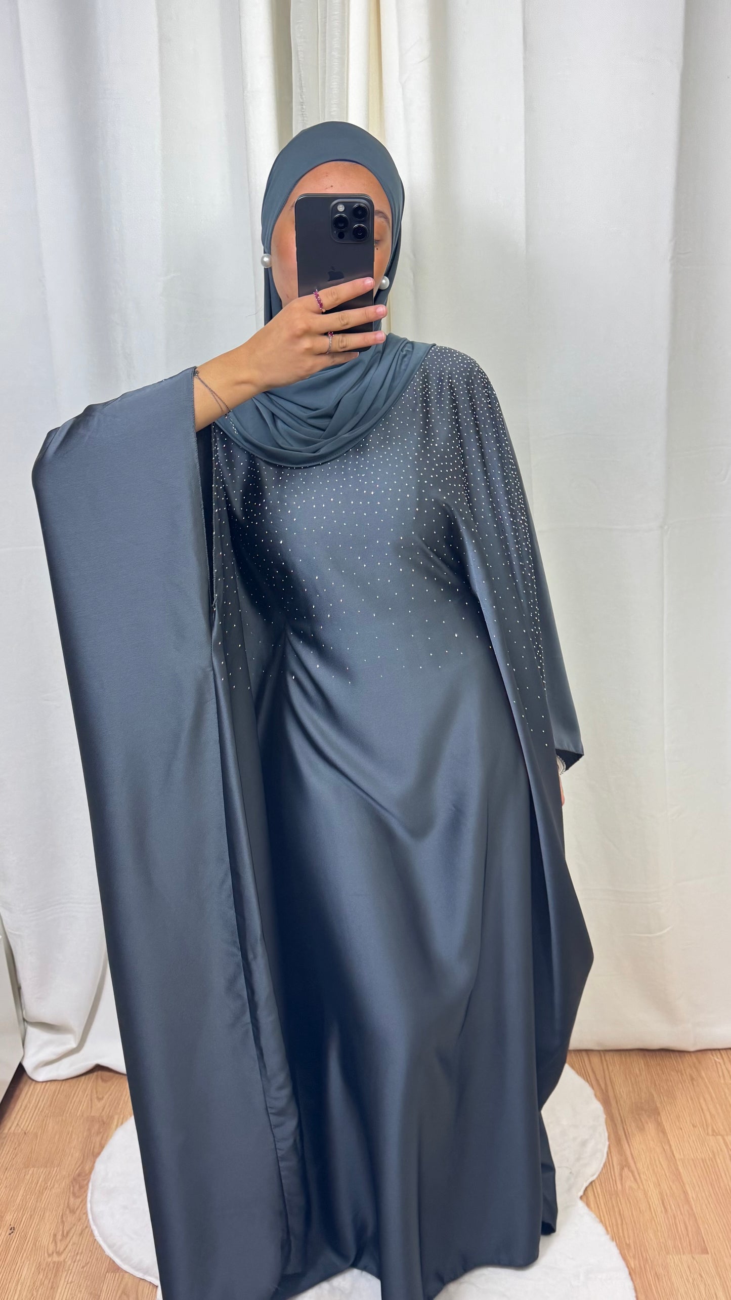ABAYA EIRA - GRIS