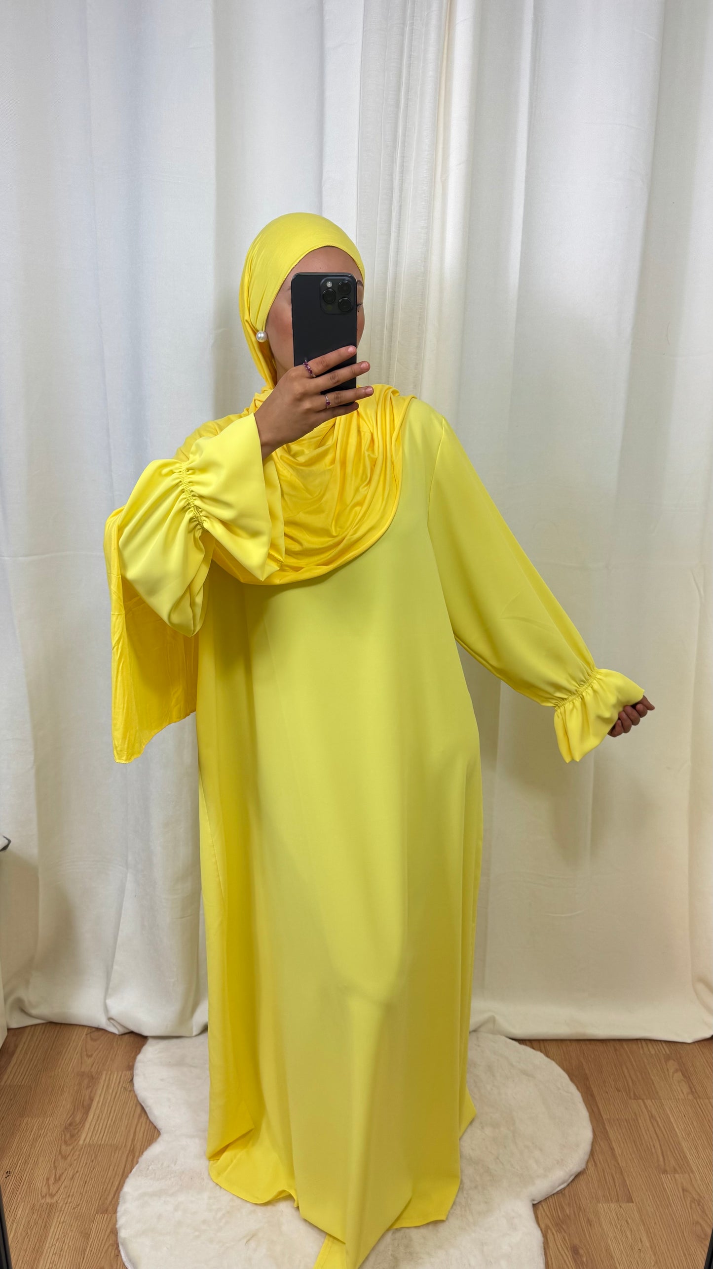 ABAYA ALBA - JAUNE