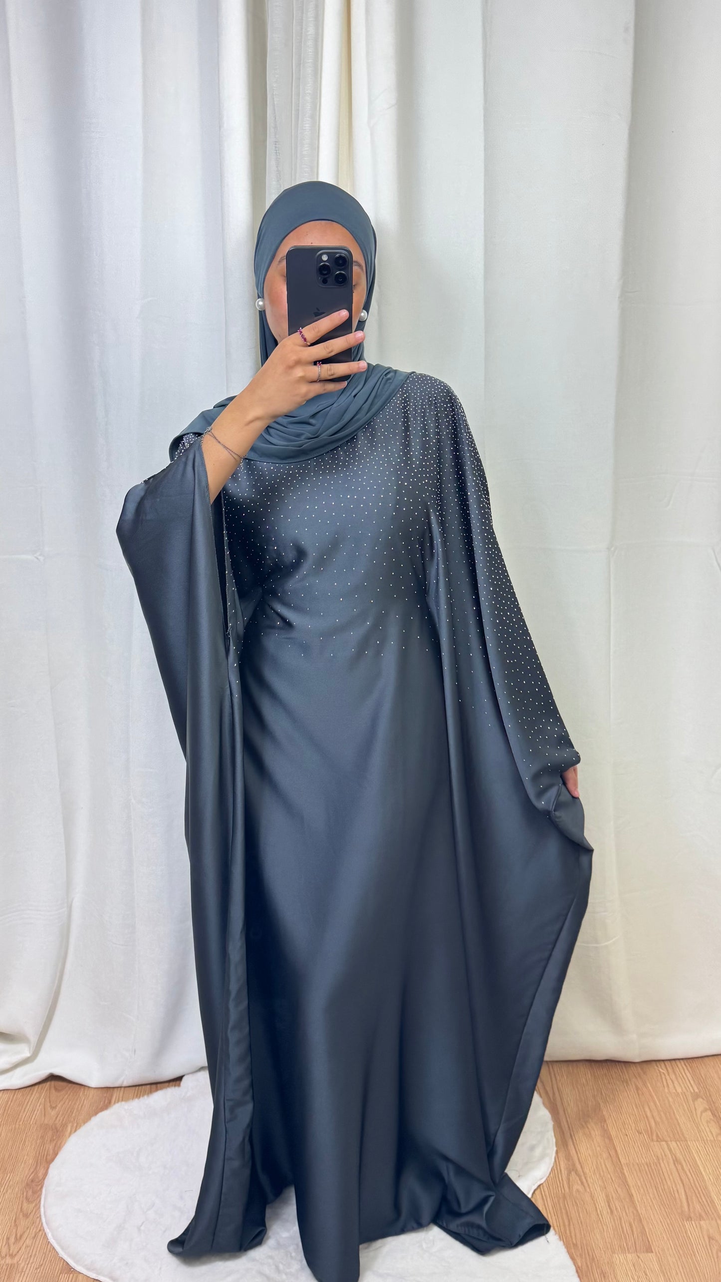 ABAYA EIRA - GRIS