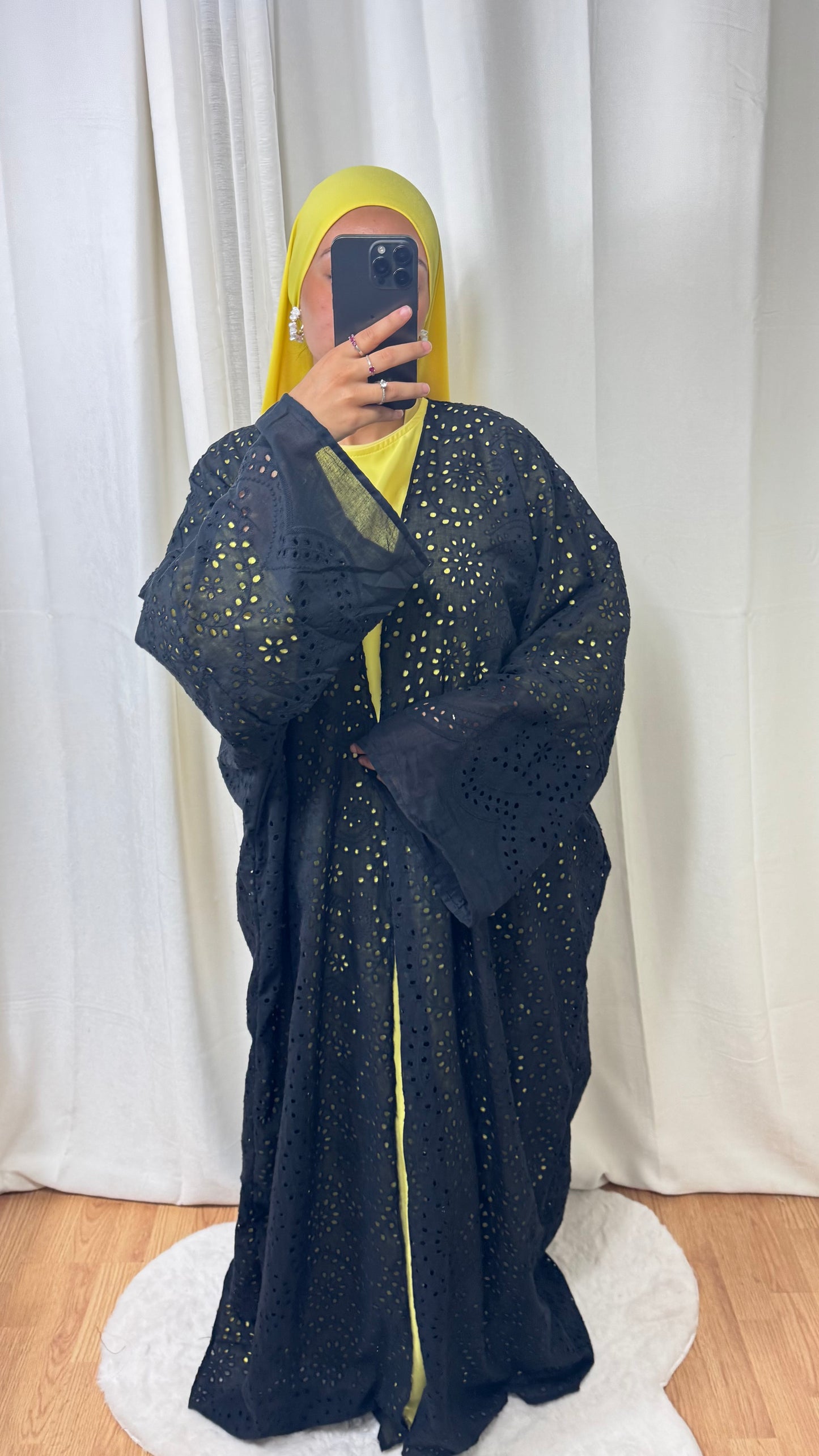 KIMONO CRÉATION ZAHRA - NOIR