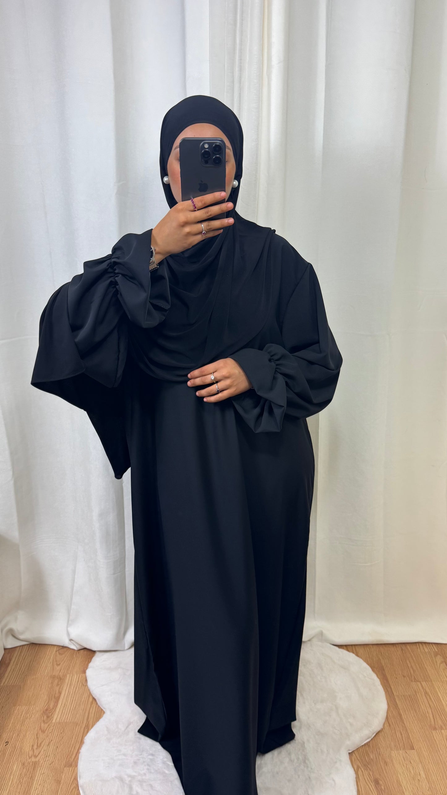 ABAYA ALBA - NOIR