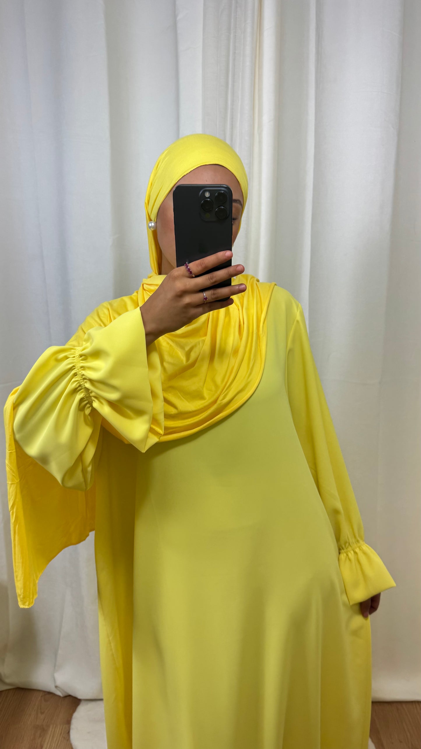 ABAYA ALBA - JAUNE