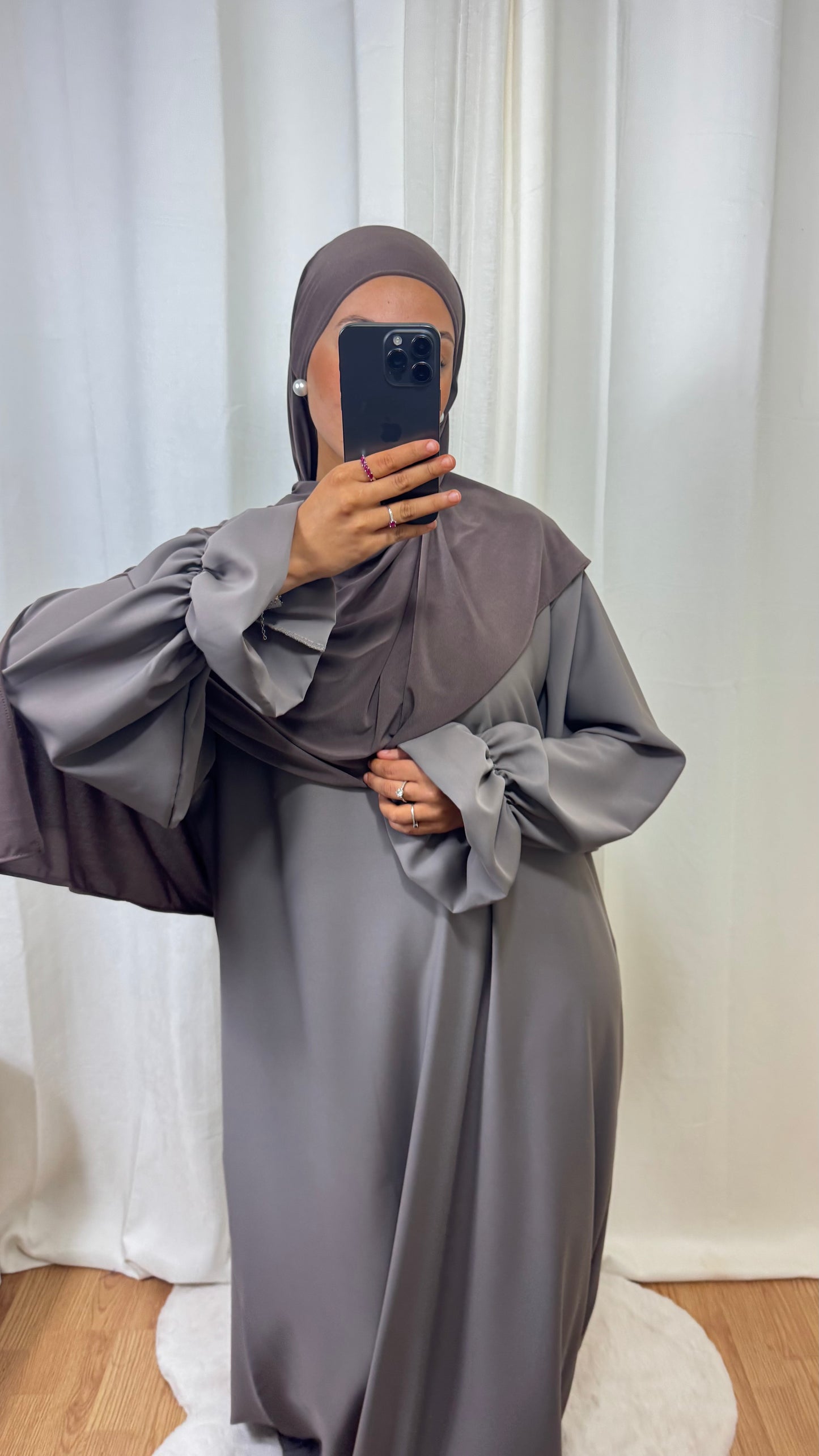 ABAYA ALBA - TAUPE