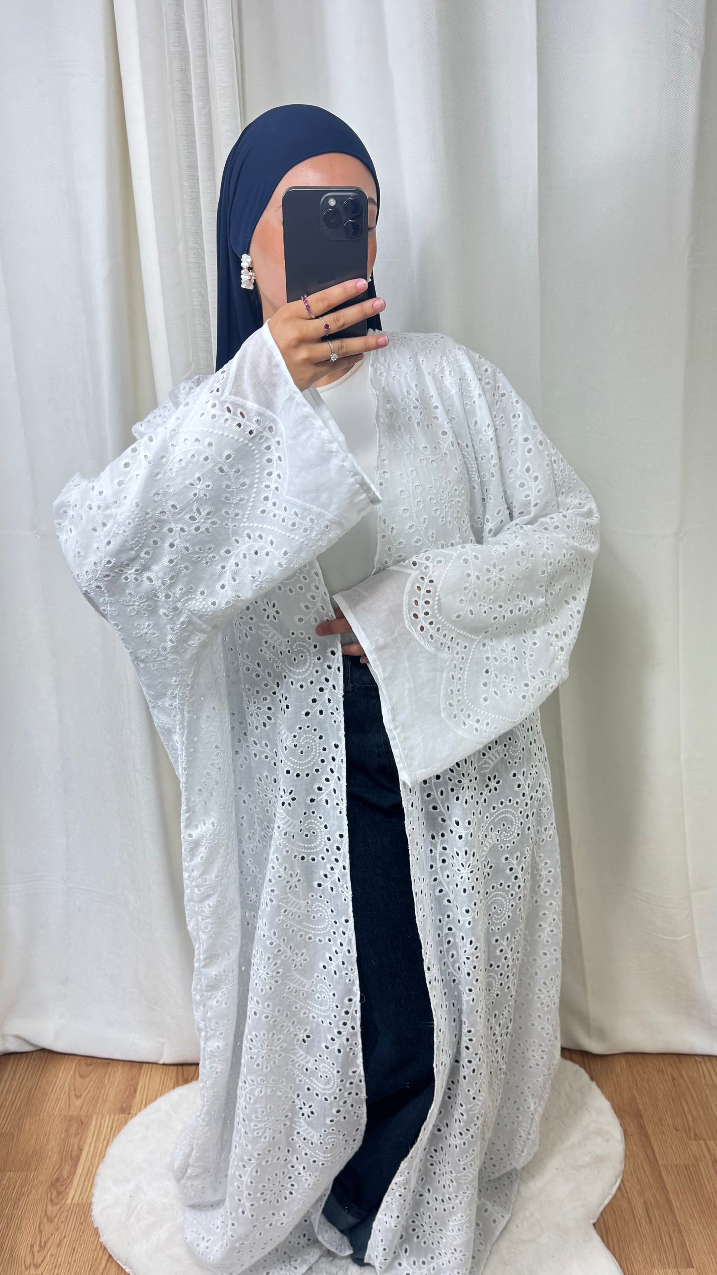 KIMONO CRÉATION ZAHRA - BLANC