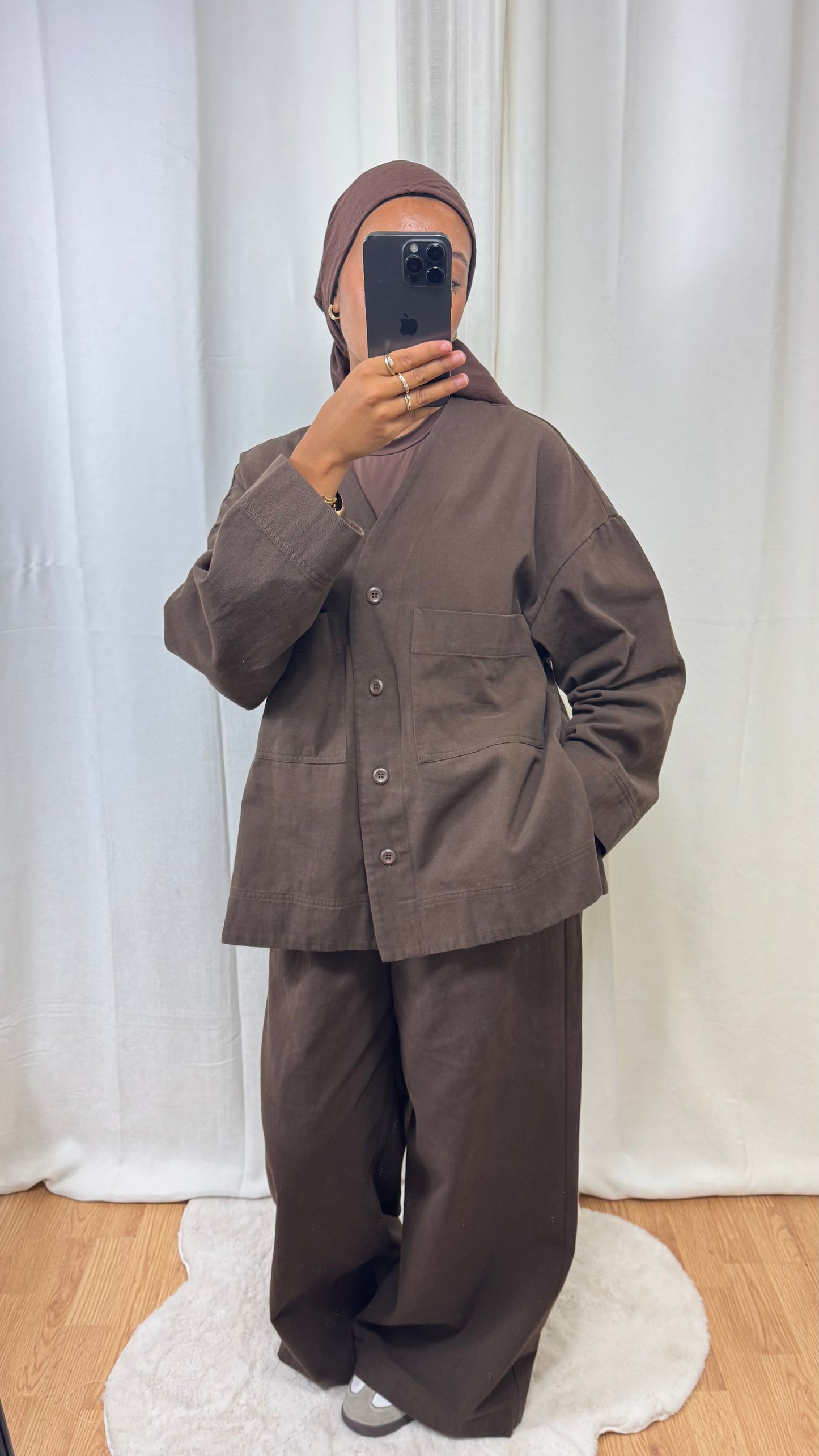 ENSEMBLE AUTOMNE - MARRON