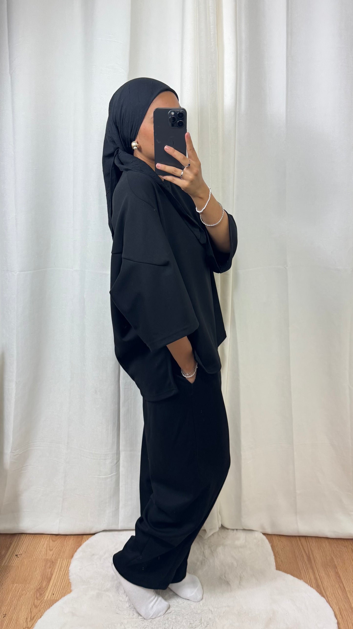 ENSEMBLE JOGGING OVERSIZE - NOIR
