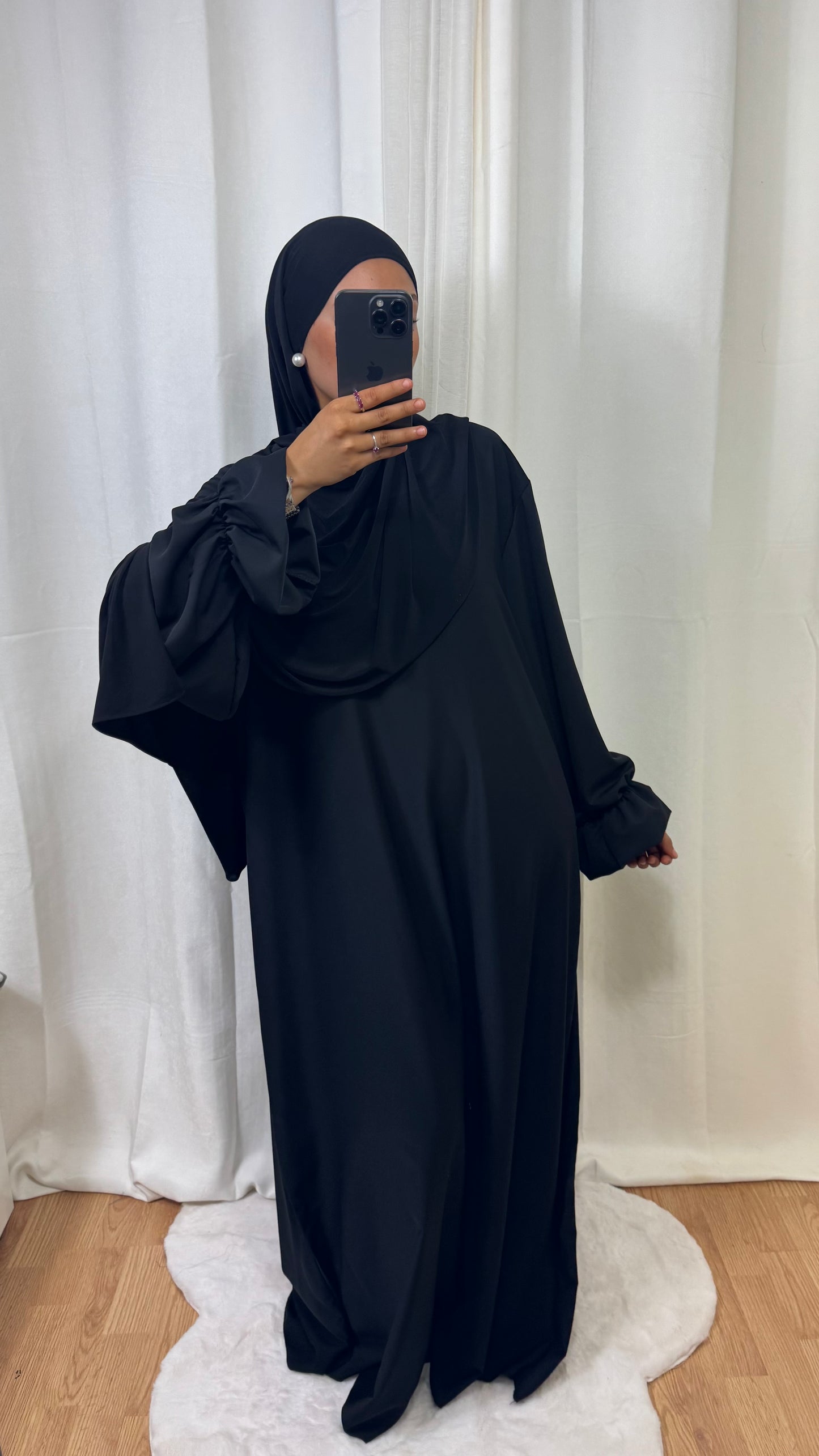 ABAYA ALBA - NOIR