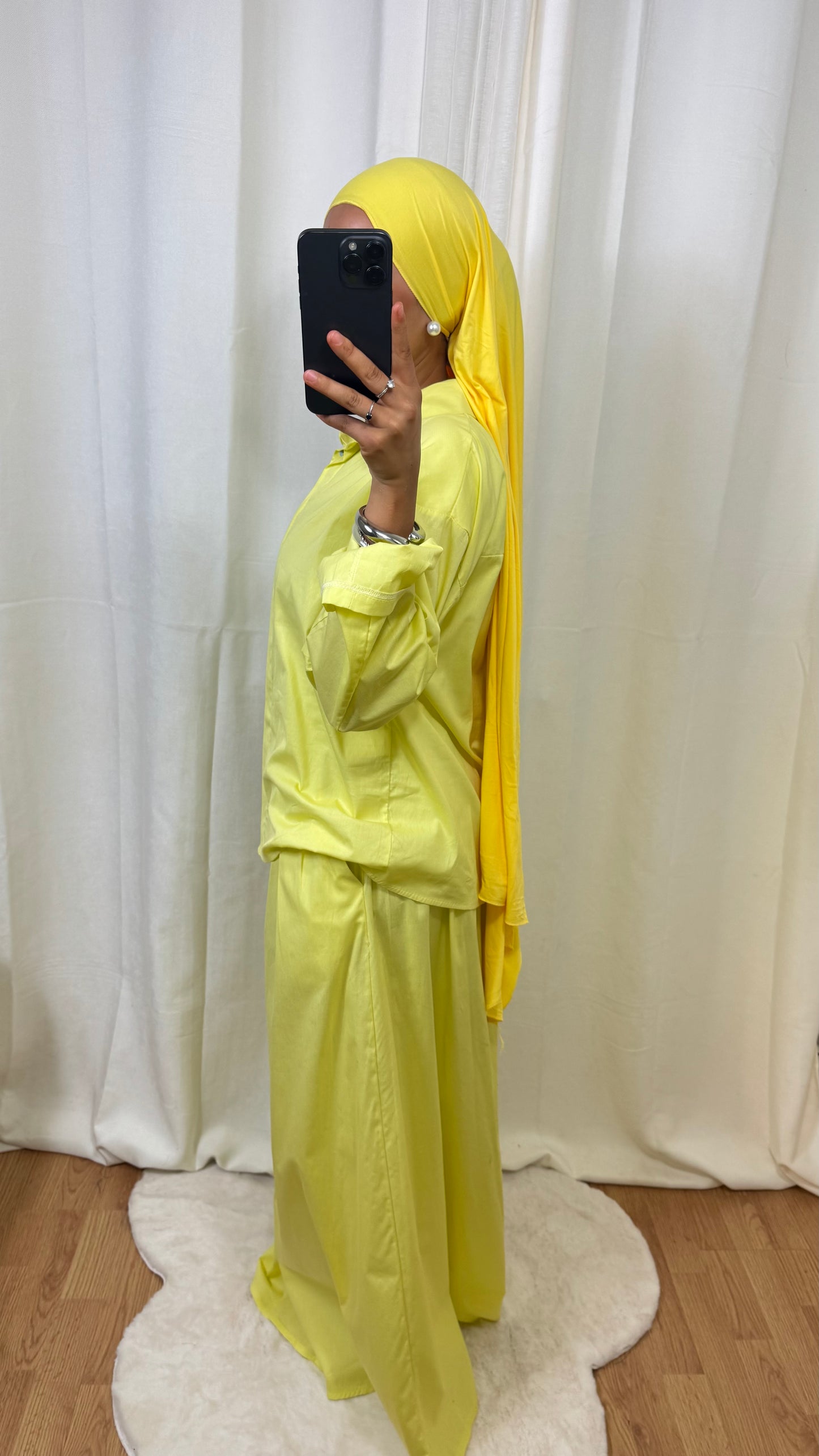 ENSEMBLE POPELINE - JAUNE