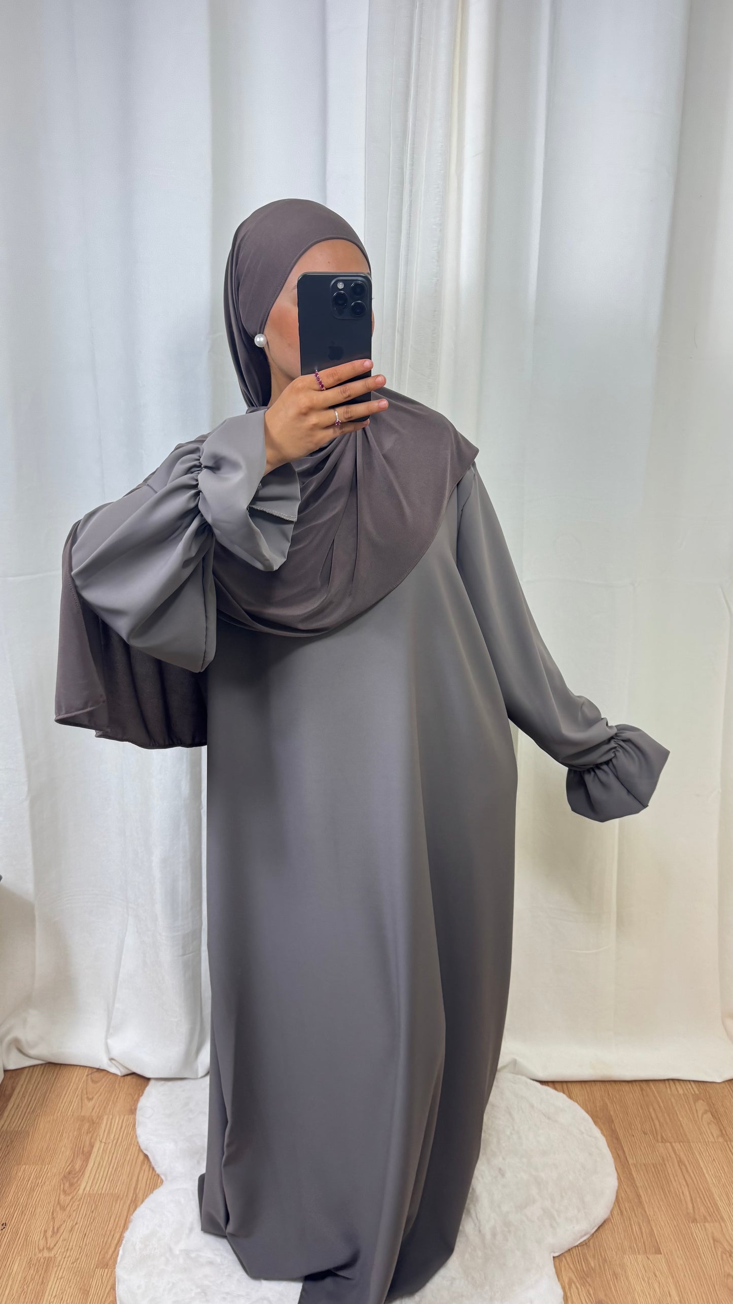 ABAYA ALBA - TAUPE