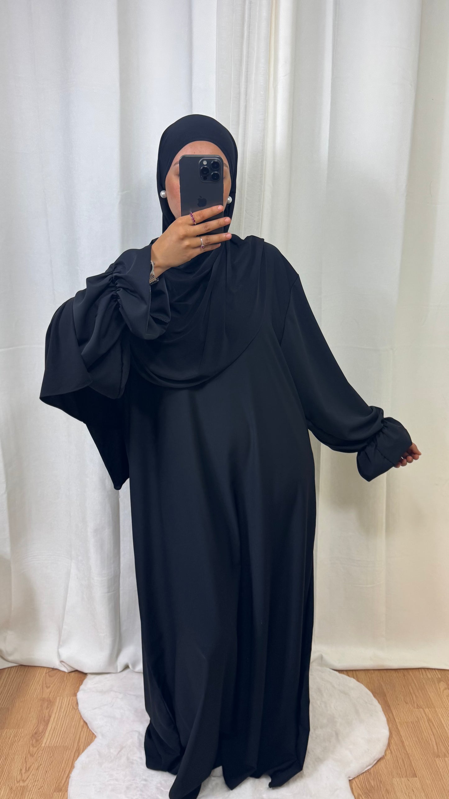 ABAYA ALBA - NOIR