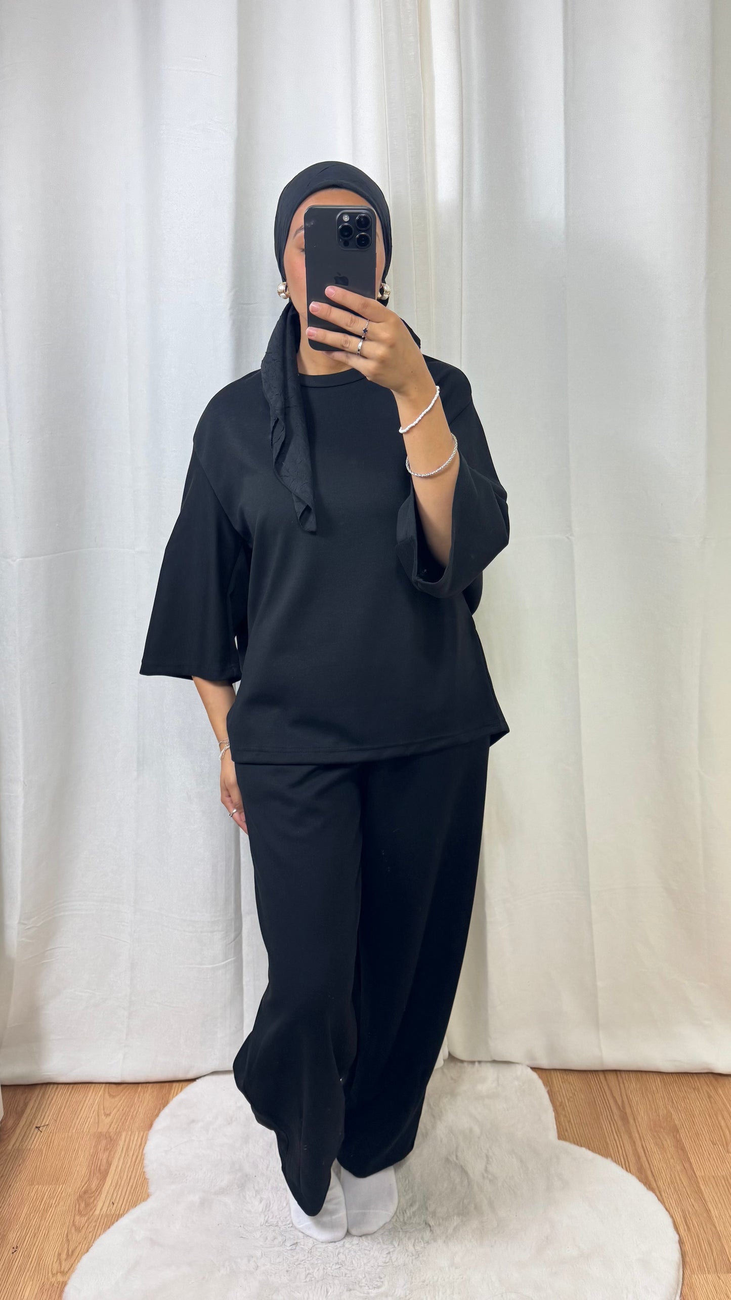 ENSEMBLE JOGGING OVERSIZE - NOIR