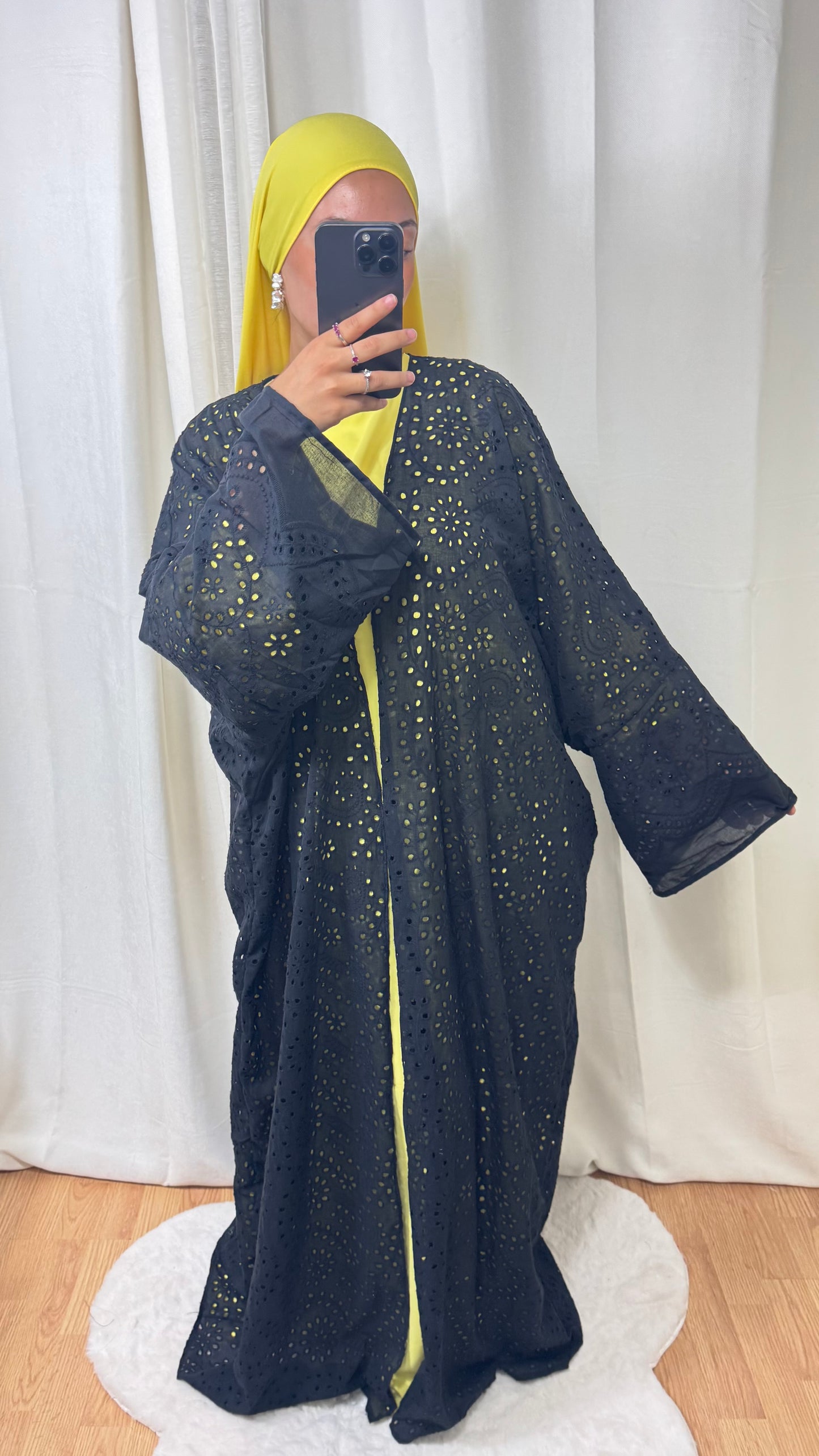 KIMONO CRÉATION ZAHRA - NOIR