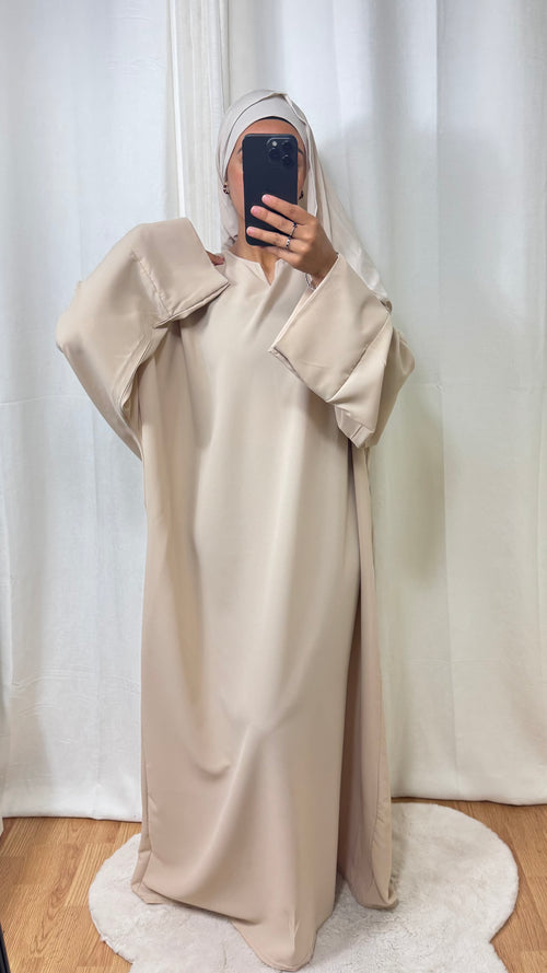 ABAYA AMBREEN - BEIGE