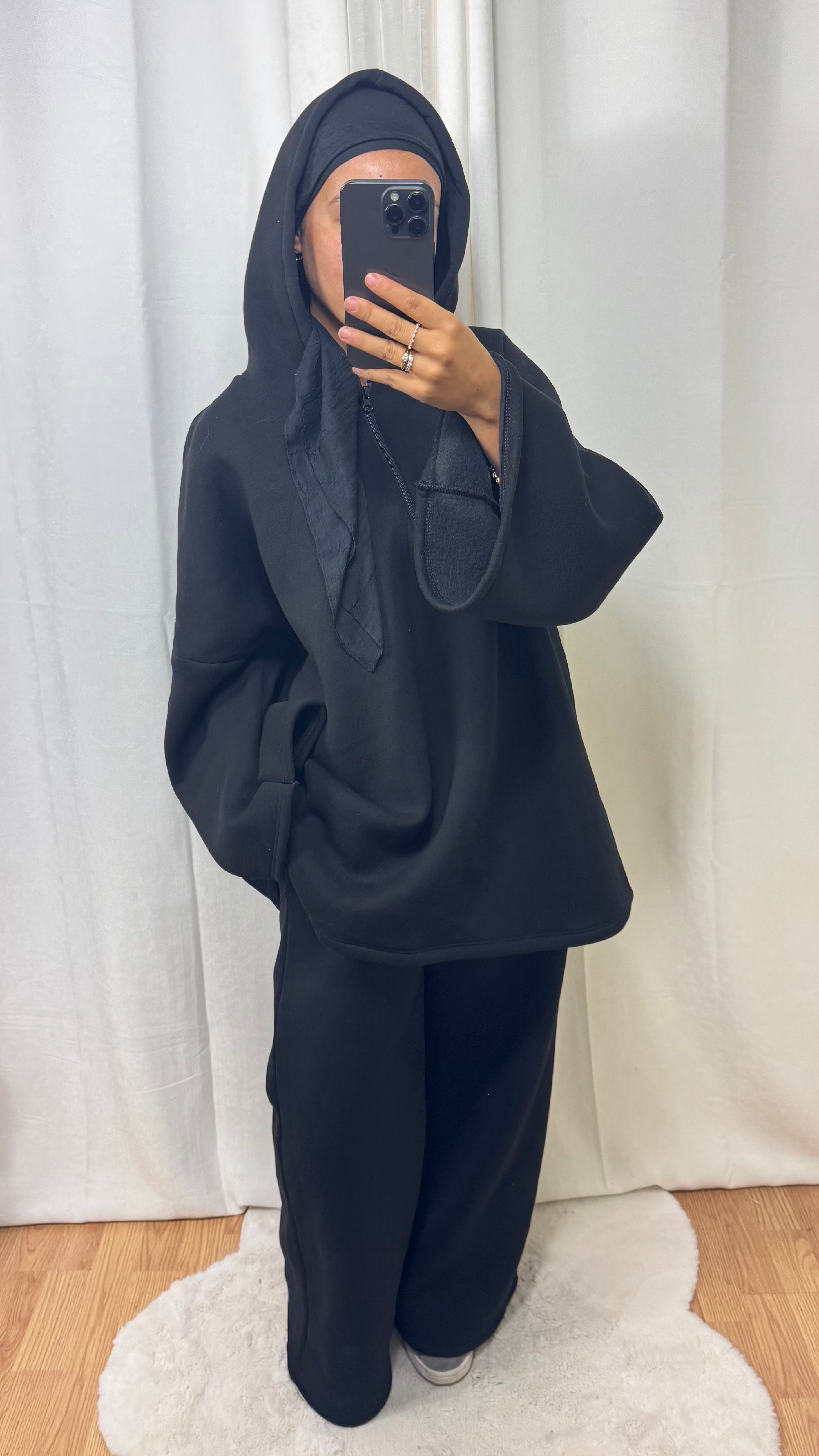 ENSEMBLE JOGGING OVERSIZE - NOIR