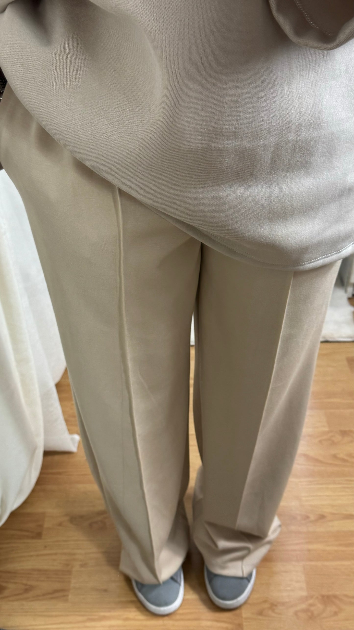 PANTALON BASIC - BEIGE