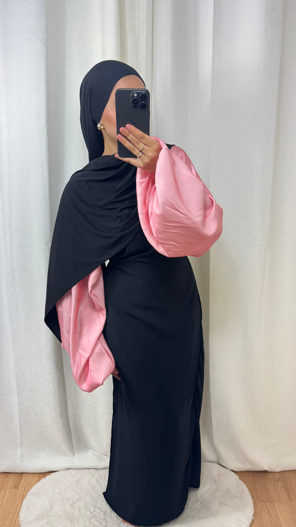 CRÉATION CACHE COEUR NIHAL - ROSE NOIR