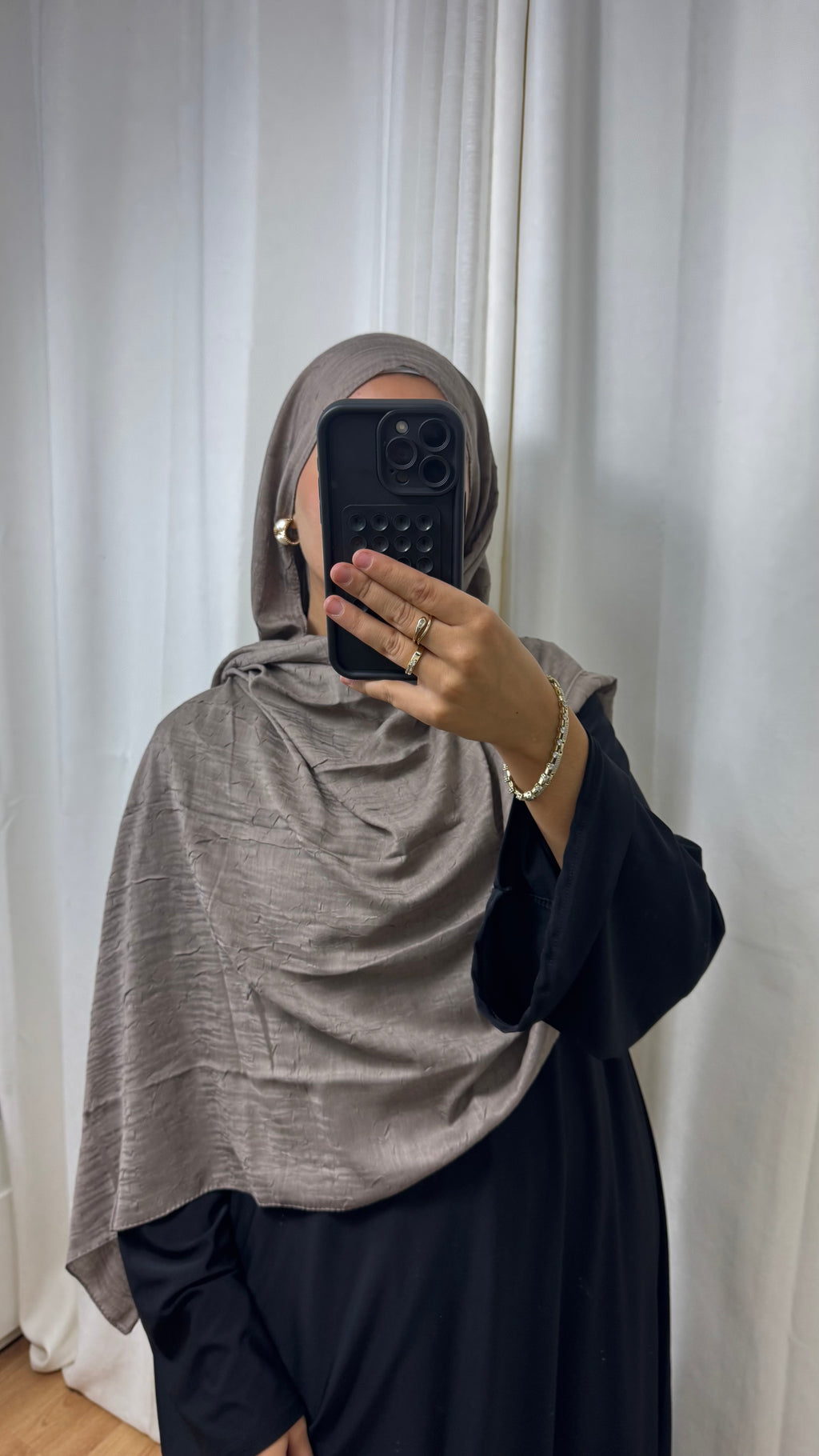 HIJAB COTON BAMBOO - TAUPE