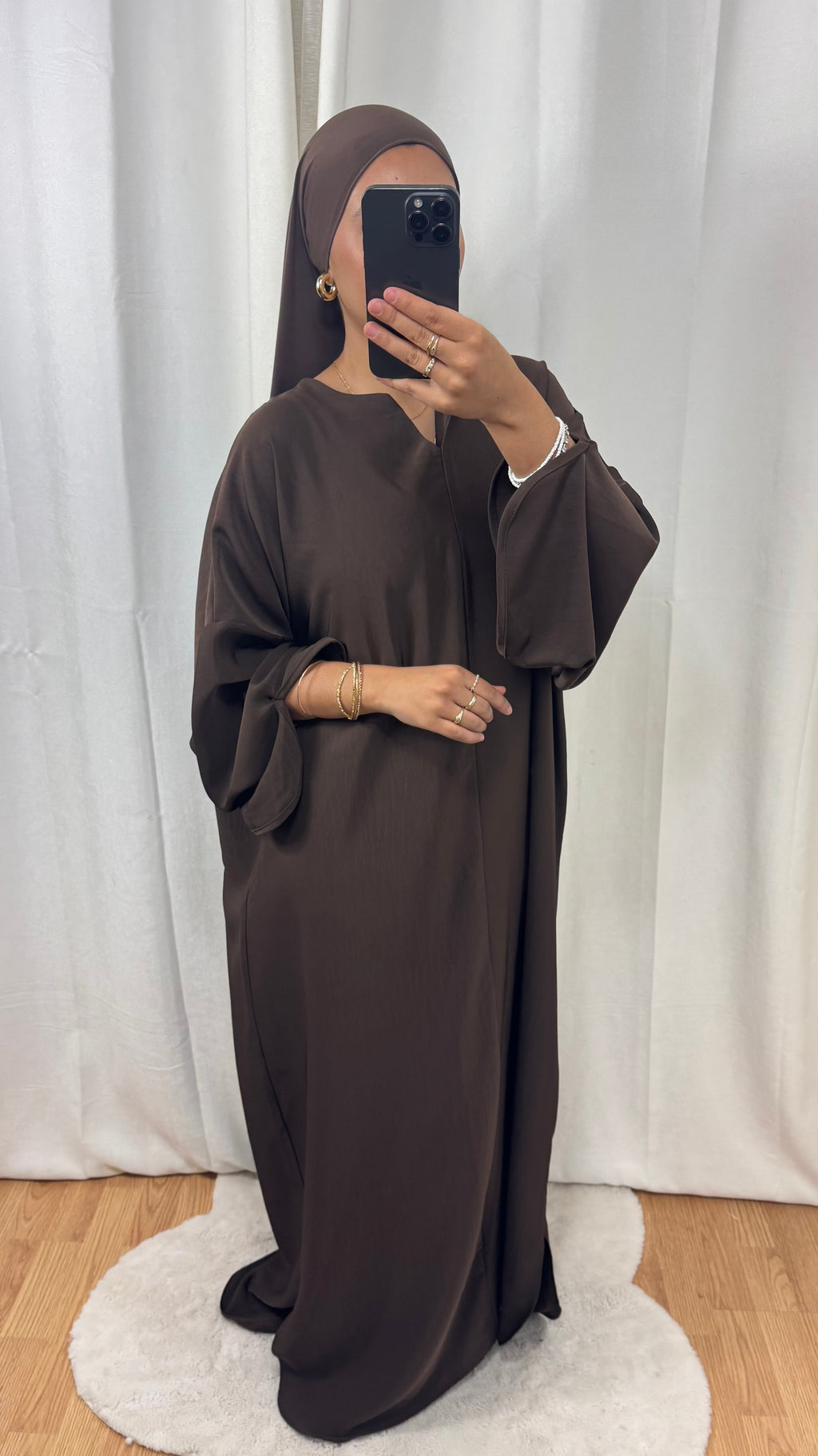 ABAYA DISTINGUÉE - CHOCOLAT