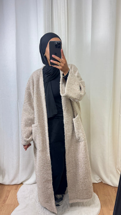 MANTEAU ANNAËL - BEIGE