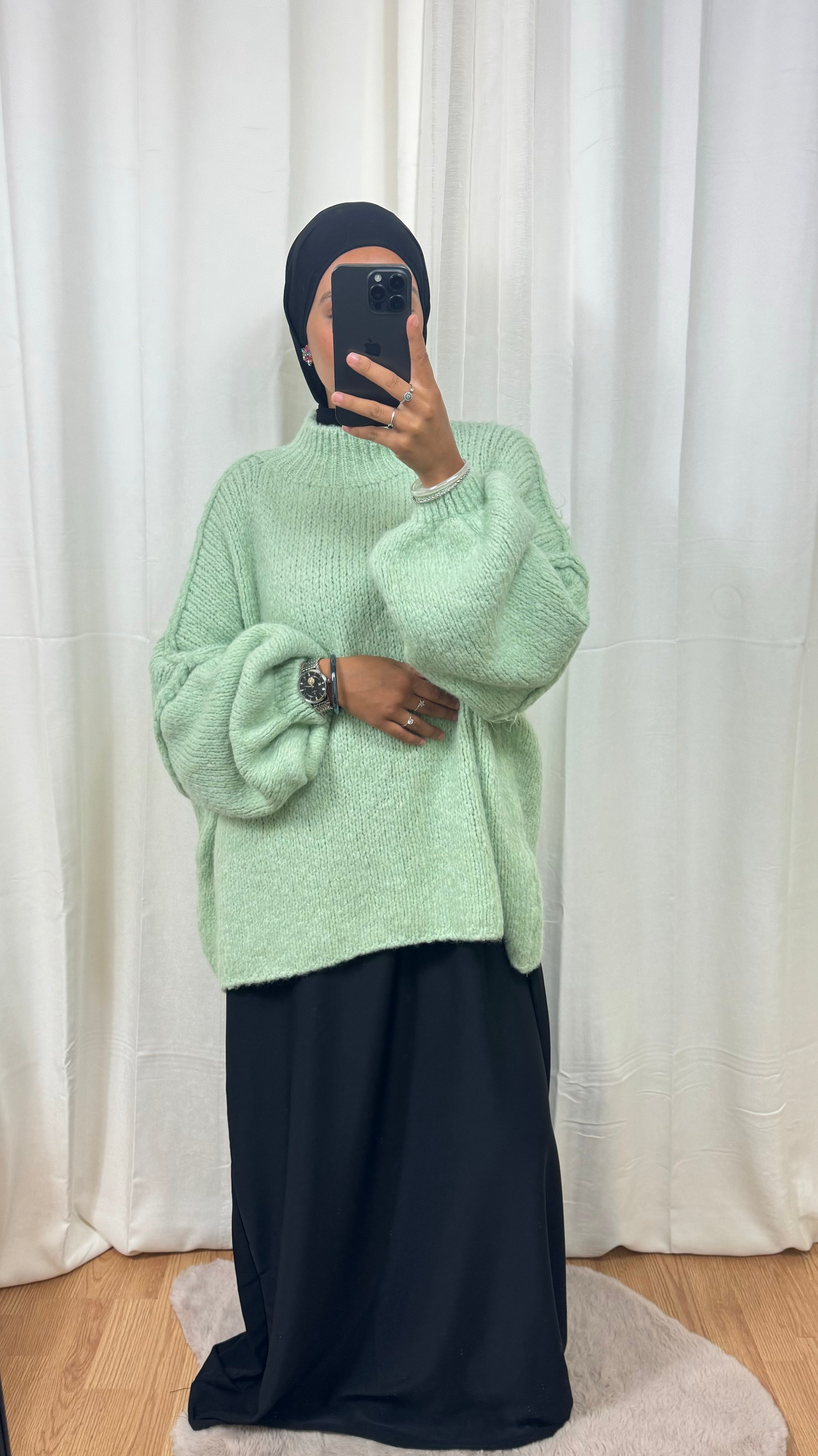 PULL LOLA - VERT D’EAU