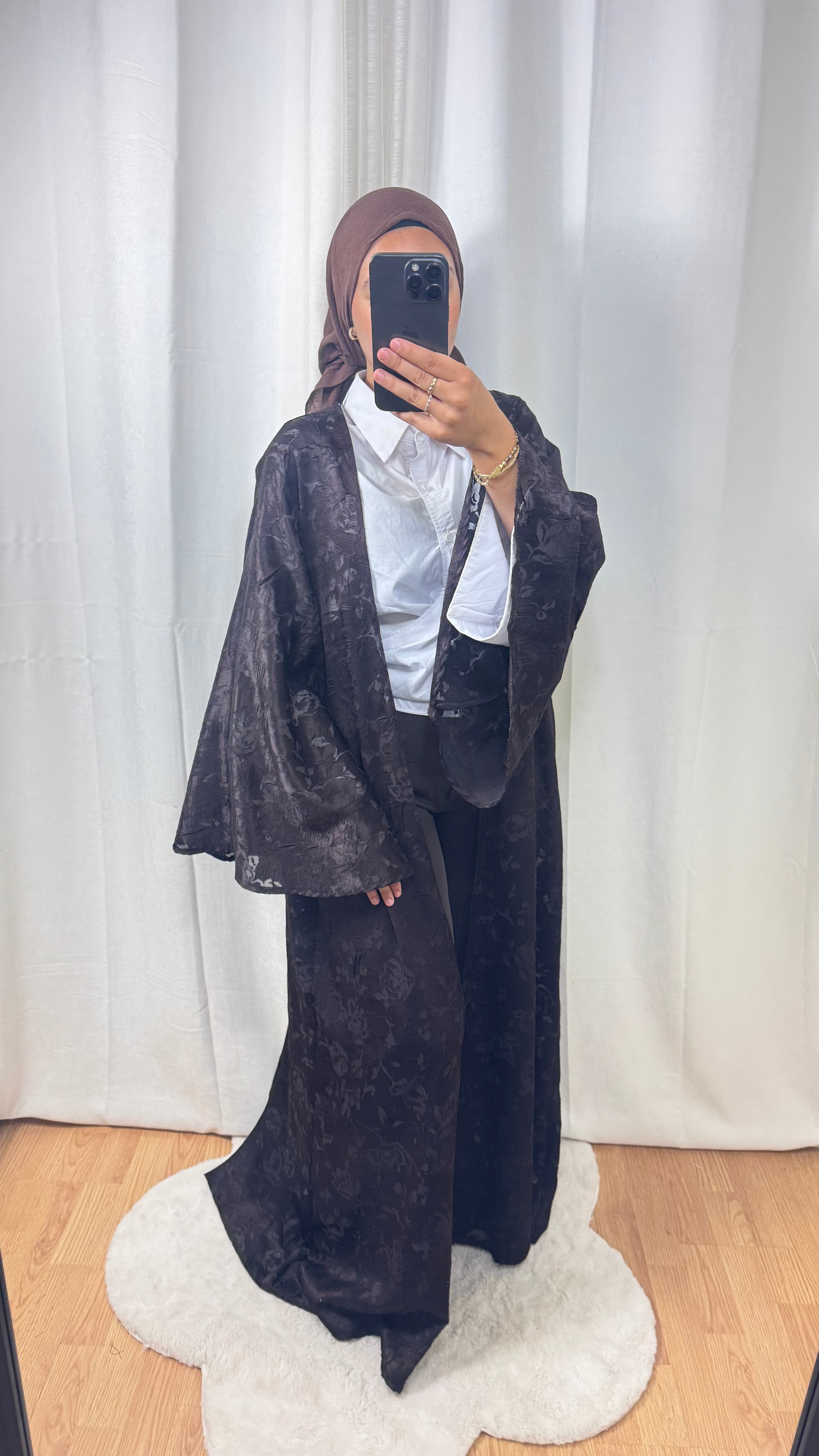 KIMONO ELÉA - MARRON