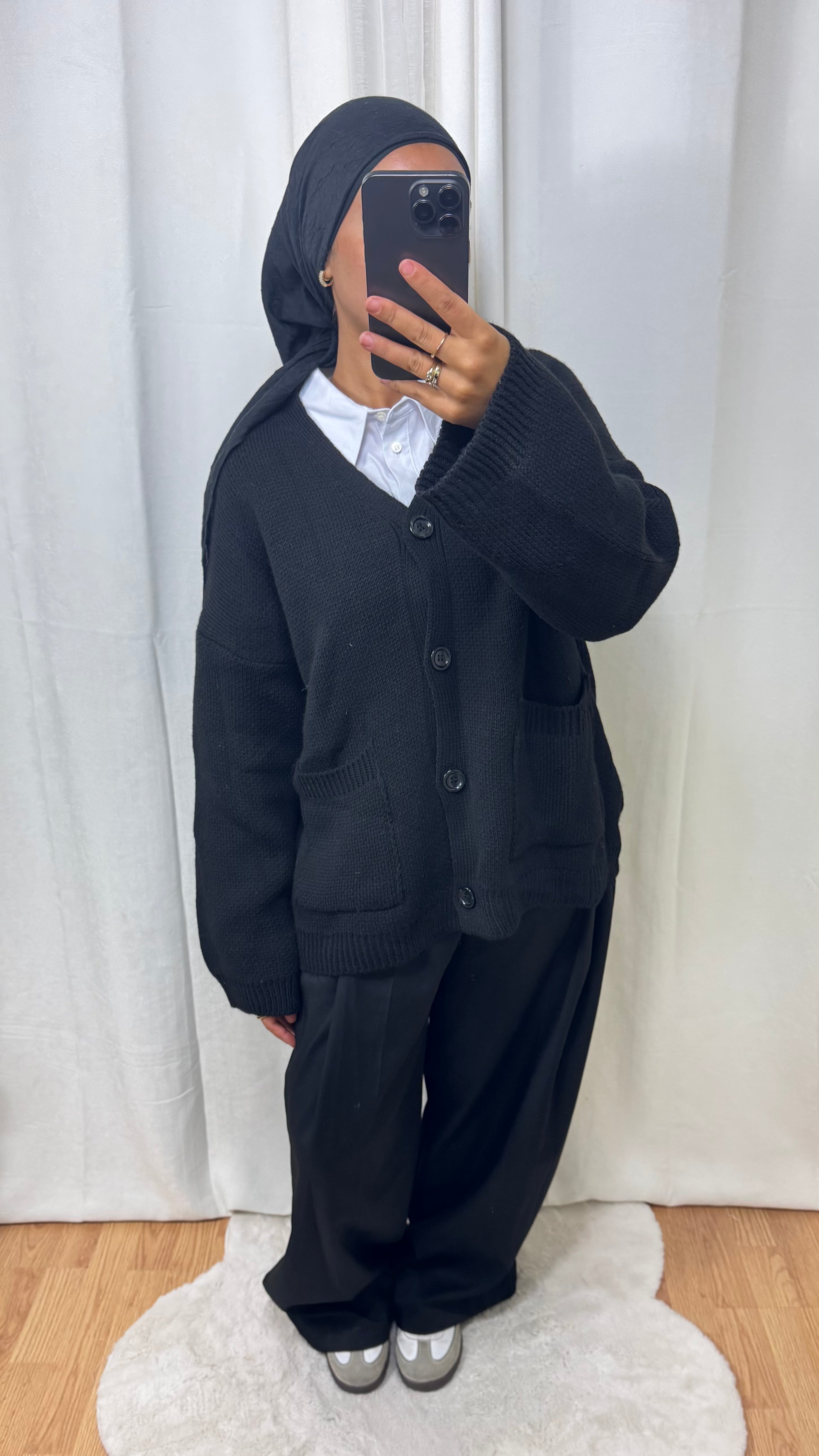 CARDIGAN TANINA - NOIR