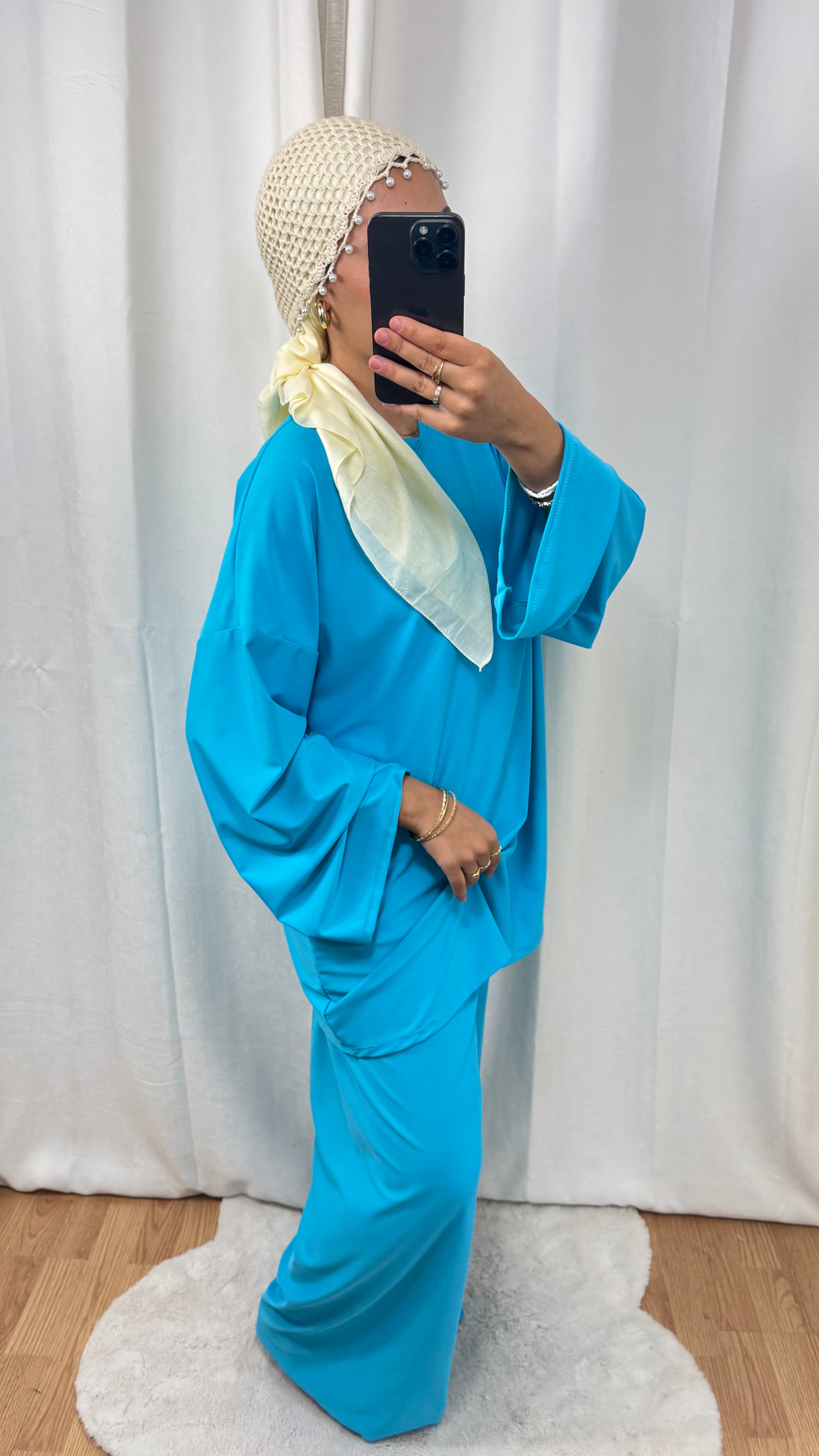 BURKINI CLASSY - BLEU TURQUOISE