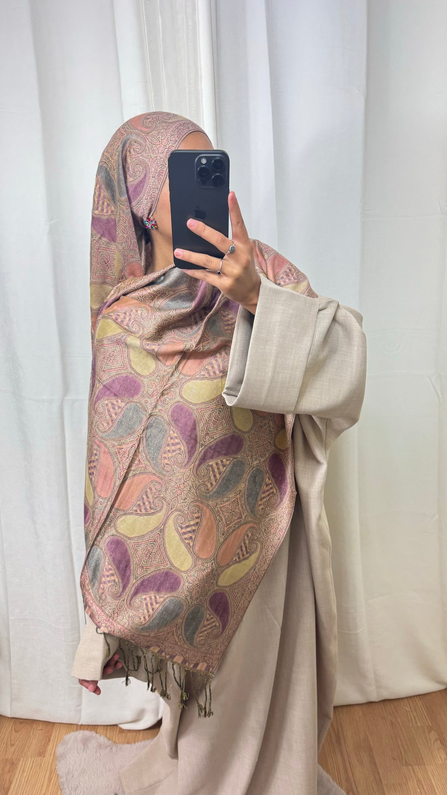 PASHMINA - ZYNAYA - BEIGE