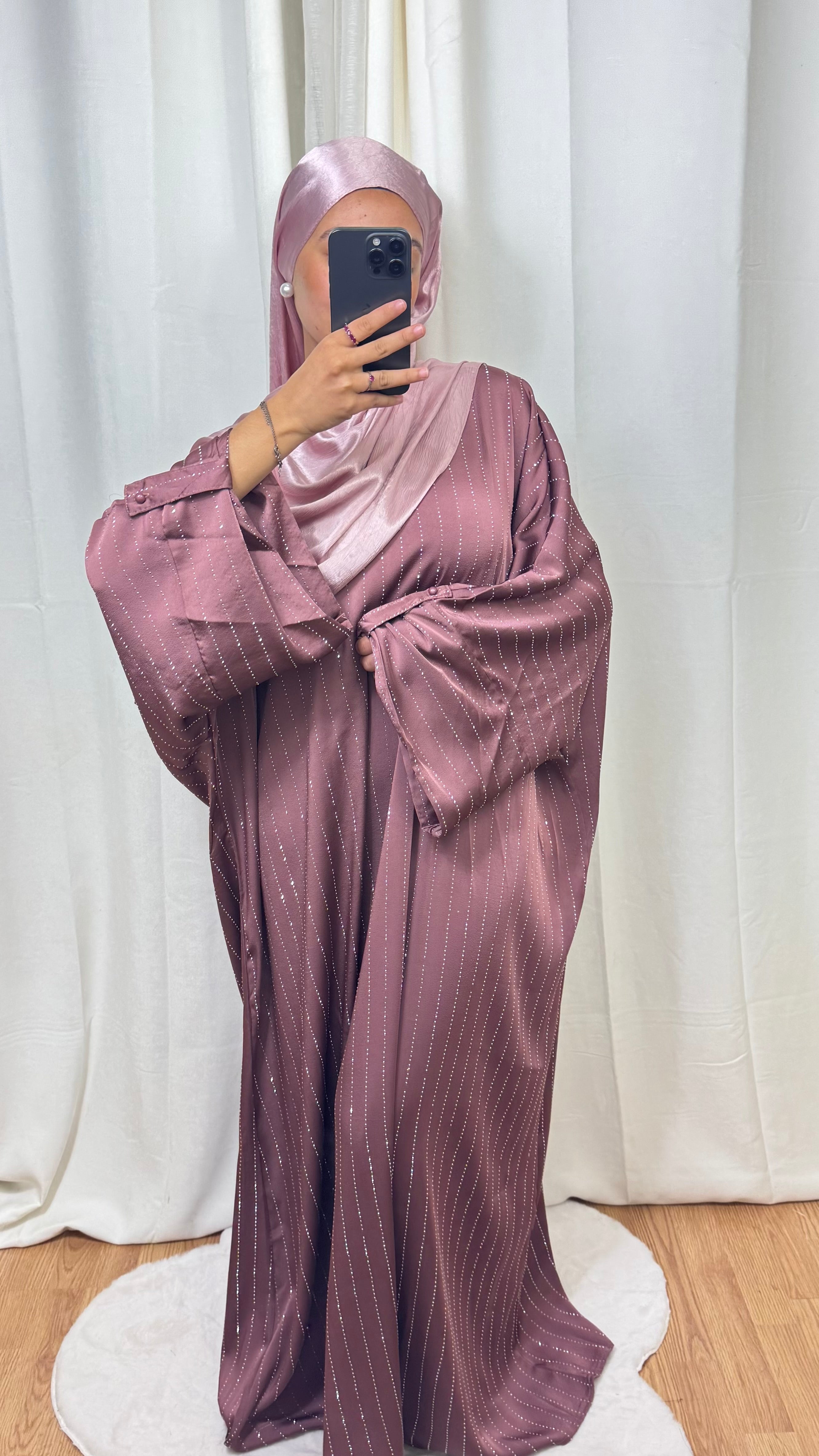 ABAYA MELISSA - ROSE