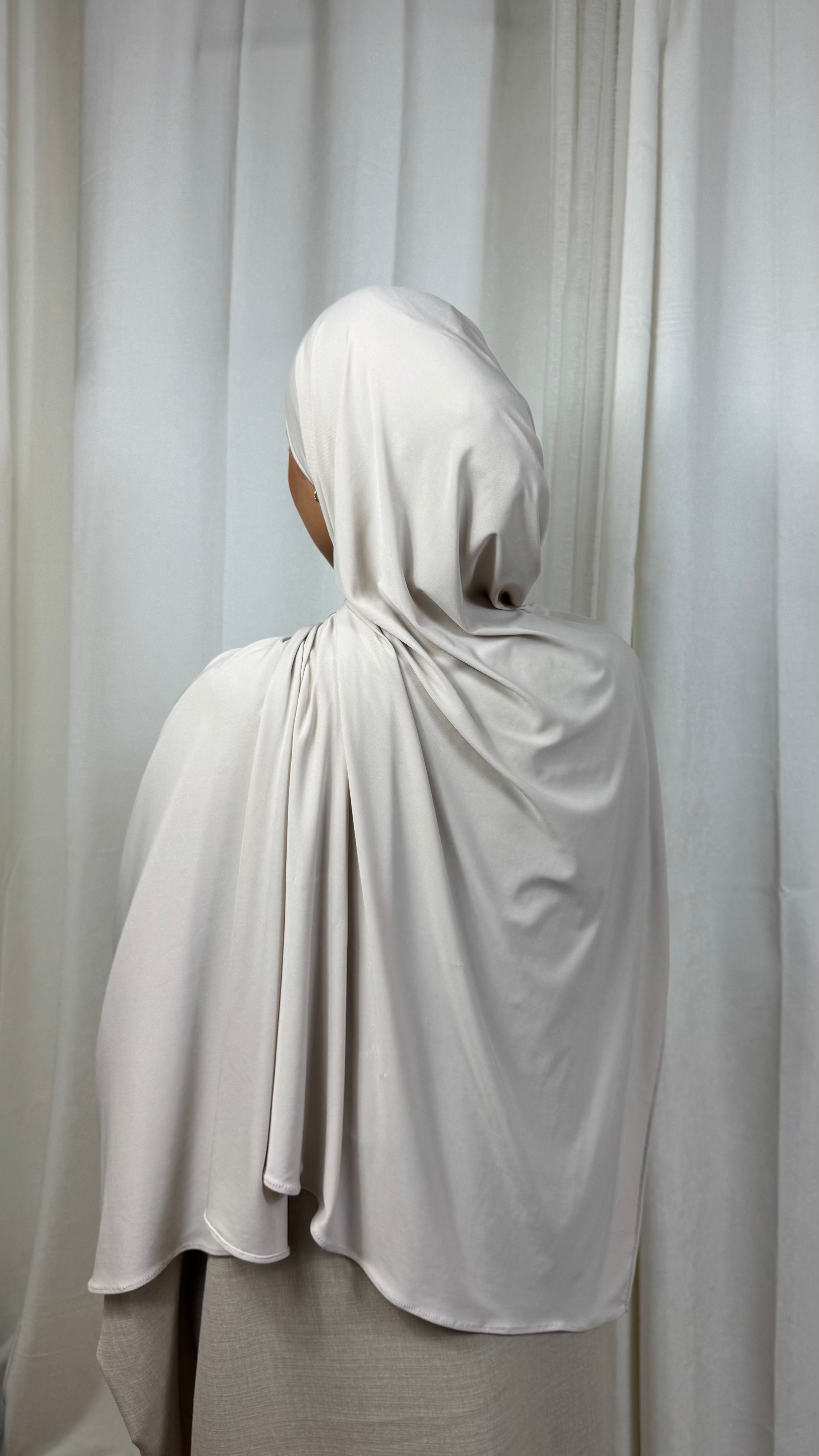 HIJAB JERSEY PREMIUM - BEIGE