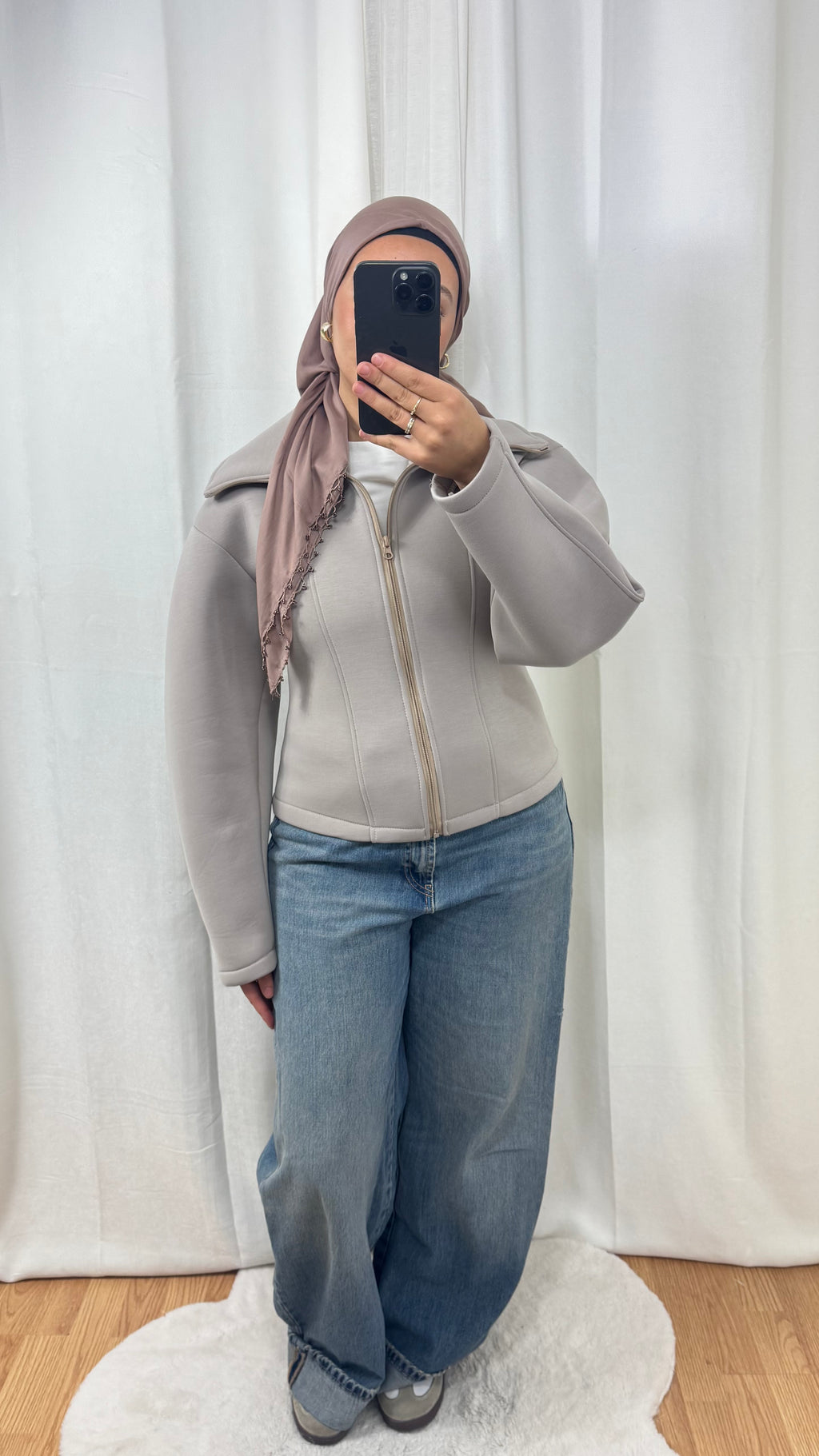 CARDIGAN - TAUPE
