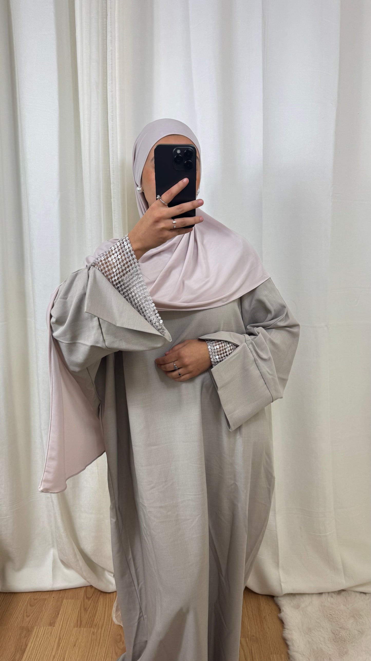 ABAYA NEJMA - BEIGE