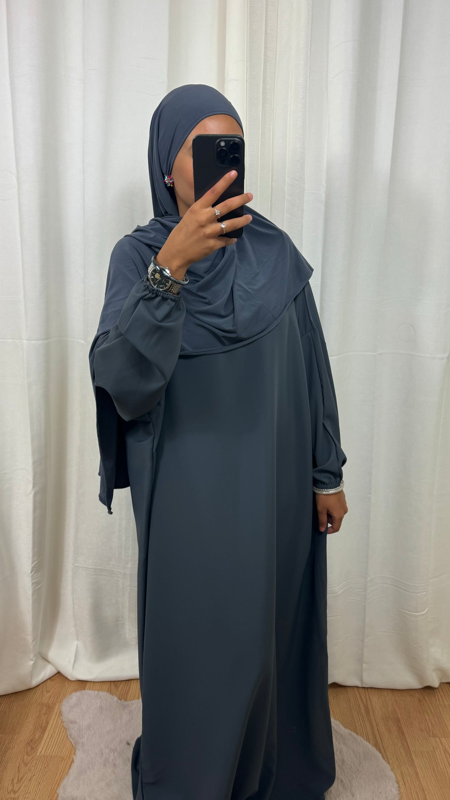 ABAYA BASIC - GRIS