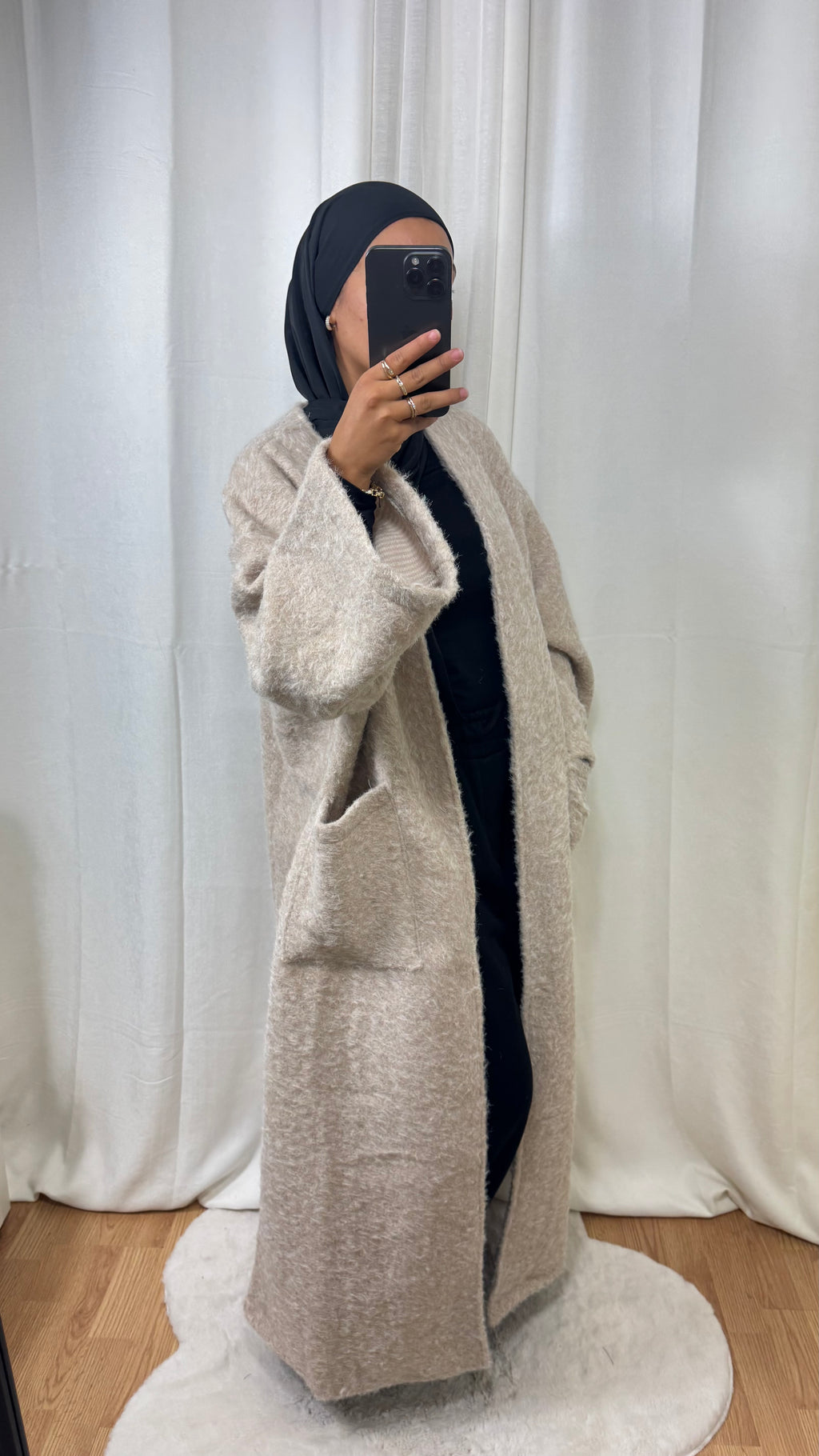MANTEAU ANNAËL - BEIGE