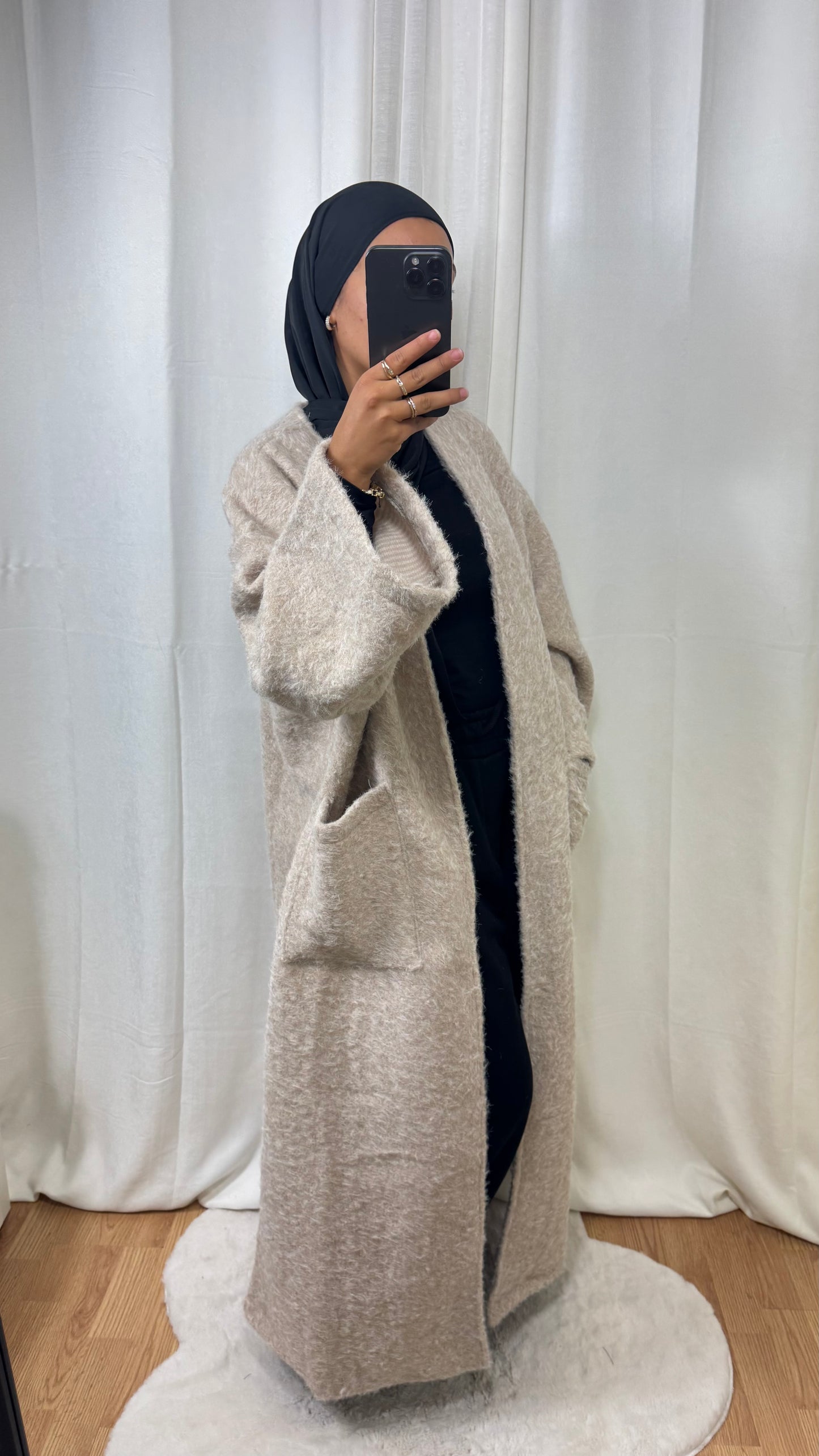 MANTEAU ANNAËL - BEIGE