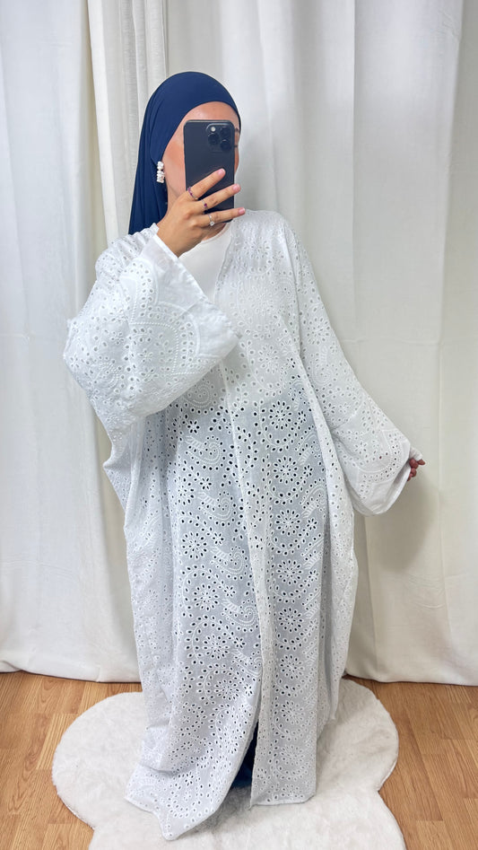 KIMONO CRÉATION ZAHRA - BLANC