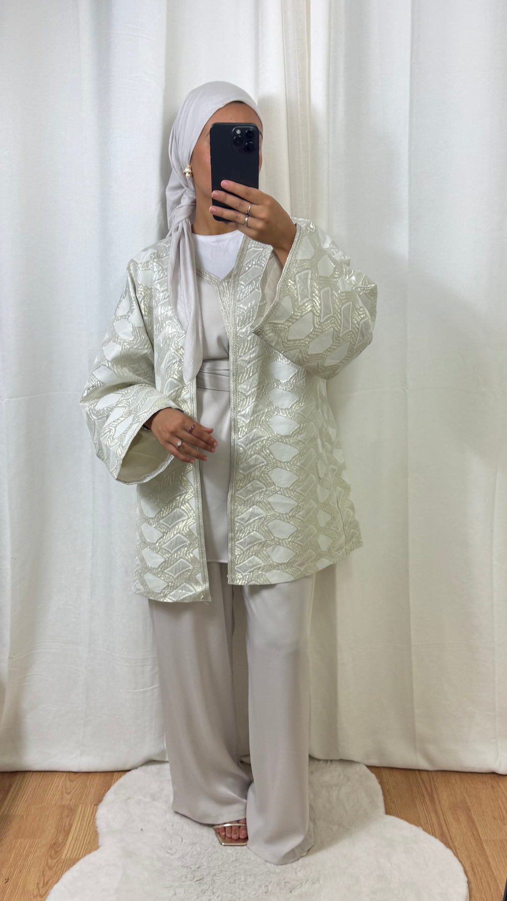 ENSEMBLE MALAK 4 PIÈCES - BEIGE