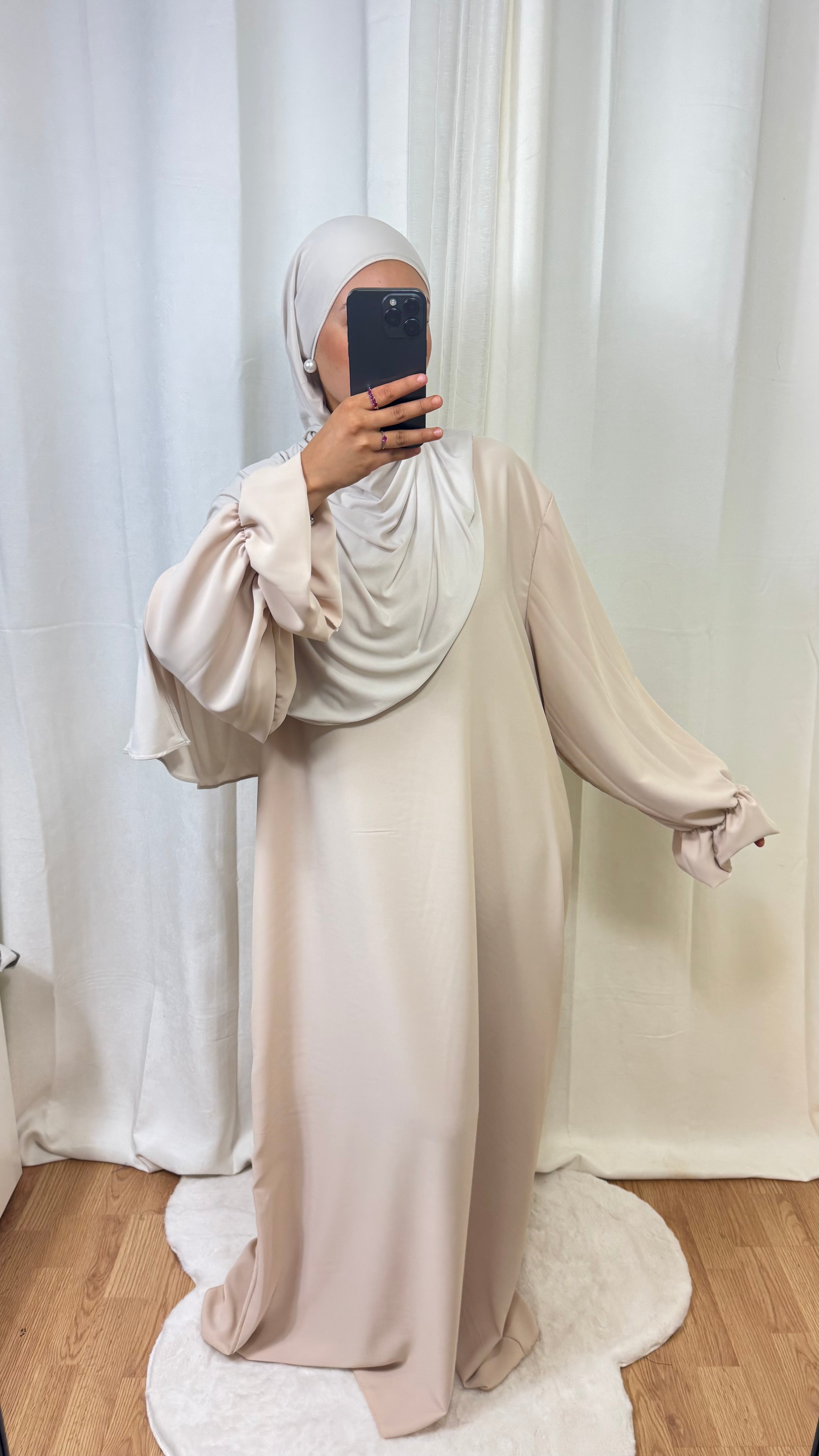 ABAYA ALBA - BEIGE