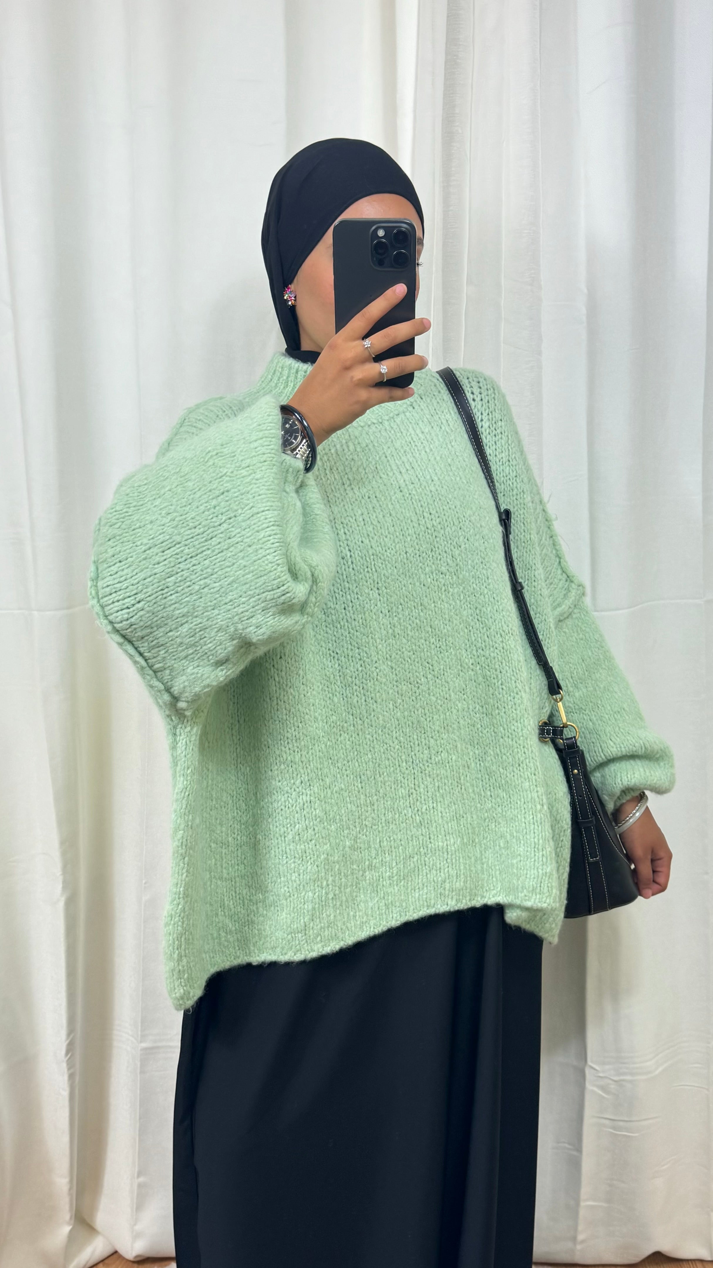 PULL LOLA - VERT D’EAU
