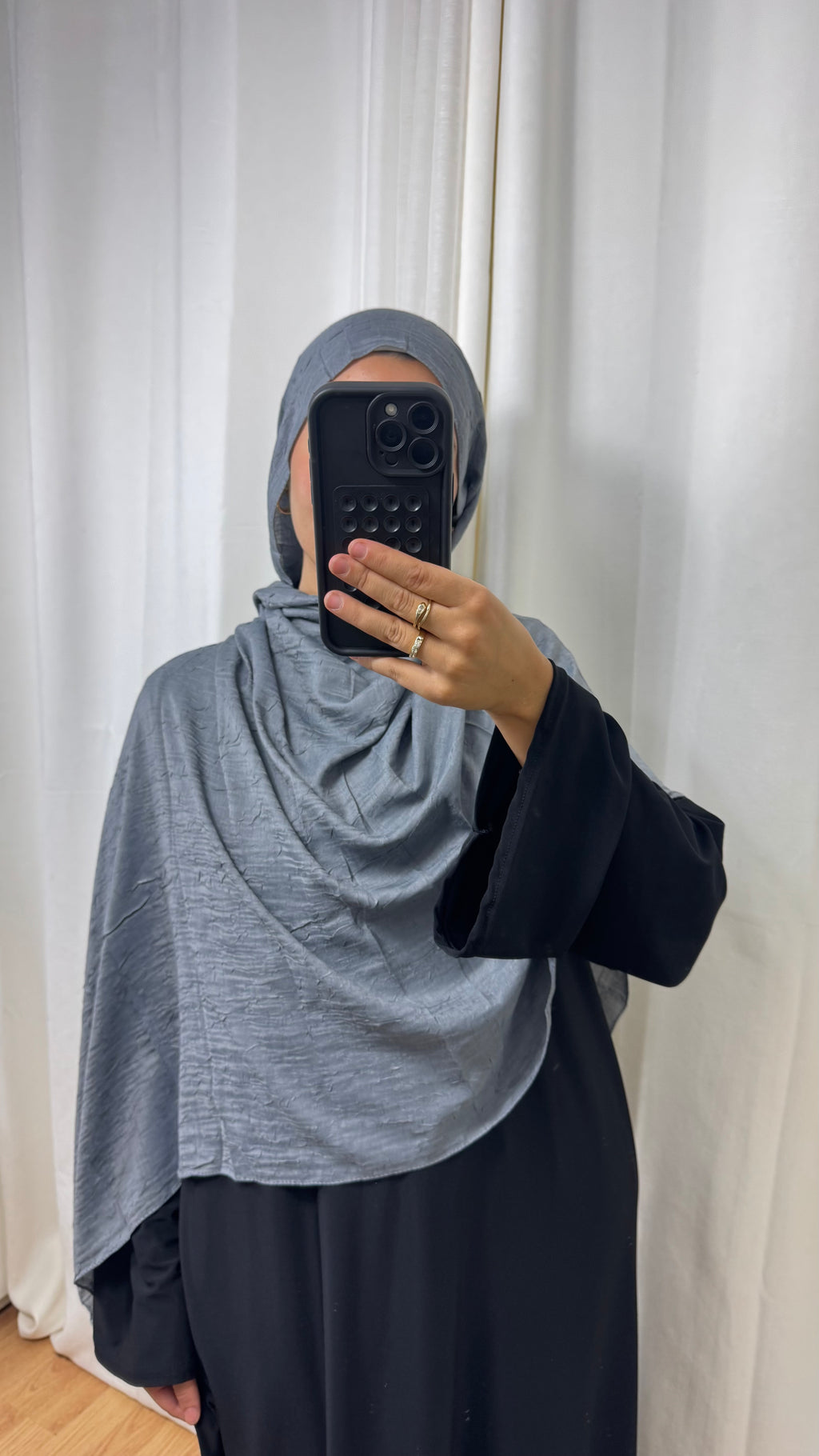 HIJAB COTON BAMBOO - GRIS