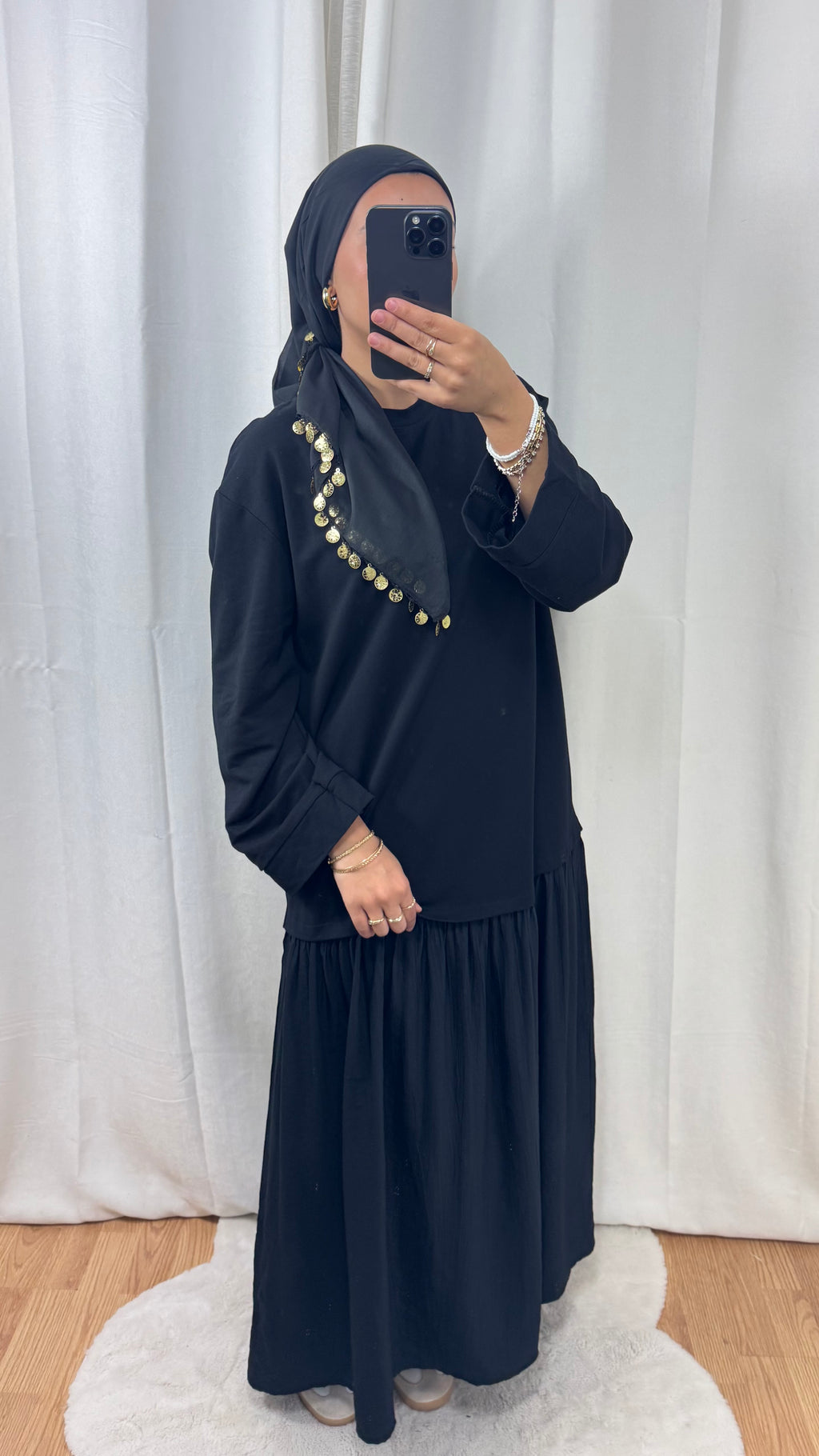 ROBE ARIA - NOIR