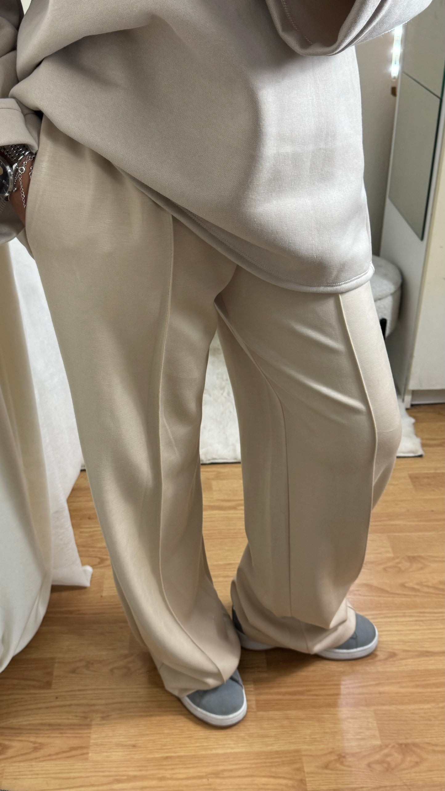 PANTALON BASIC - BEIGE