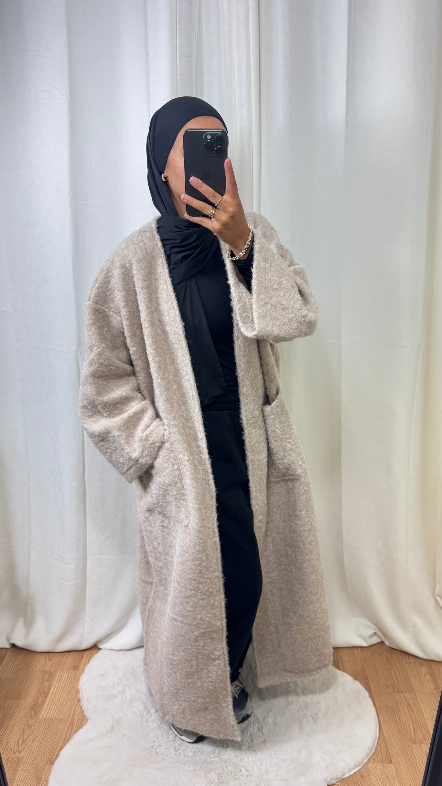 MANTEAU ANNAËL - BEIGE
