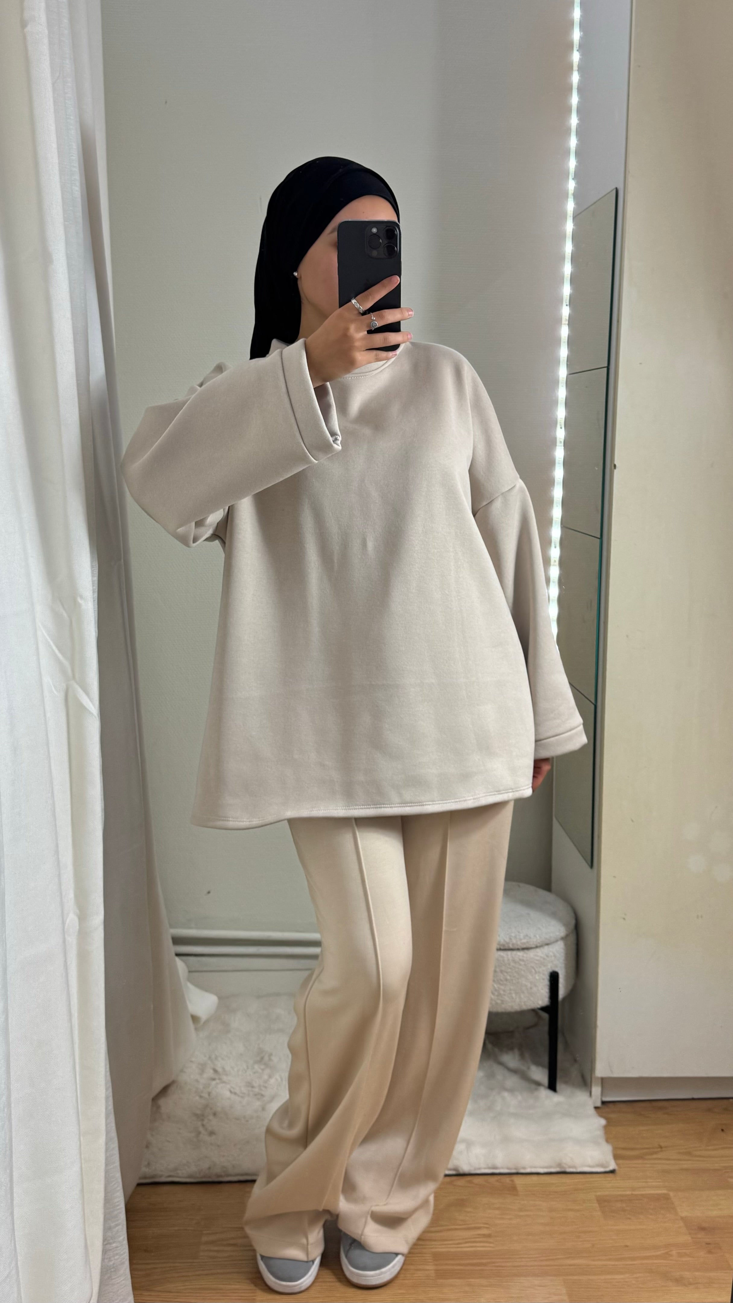 PULL SWEAT - BEIGE